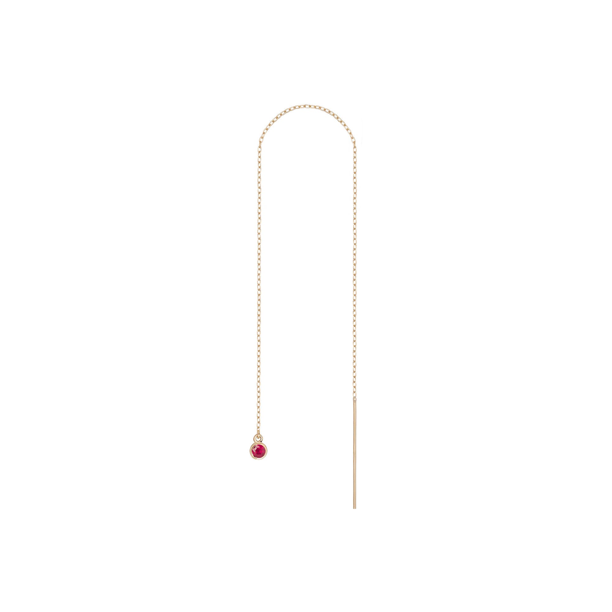Birthstone Ear Chain Threader (Pair) - Image 13