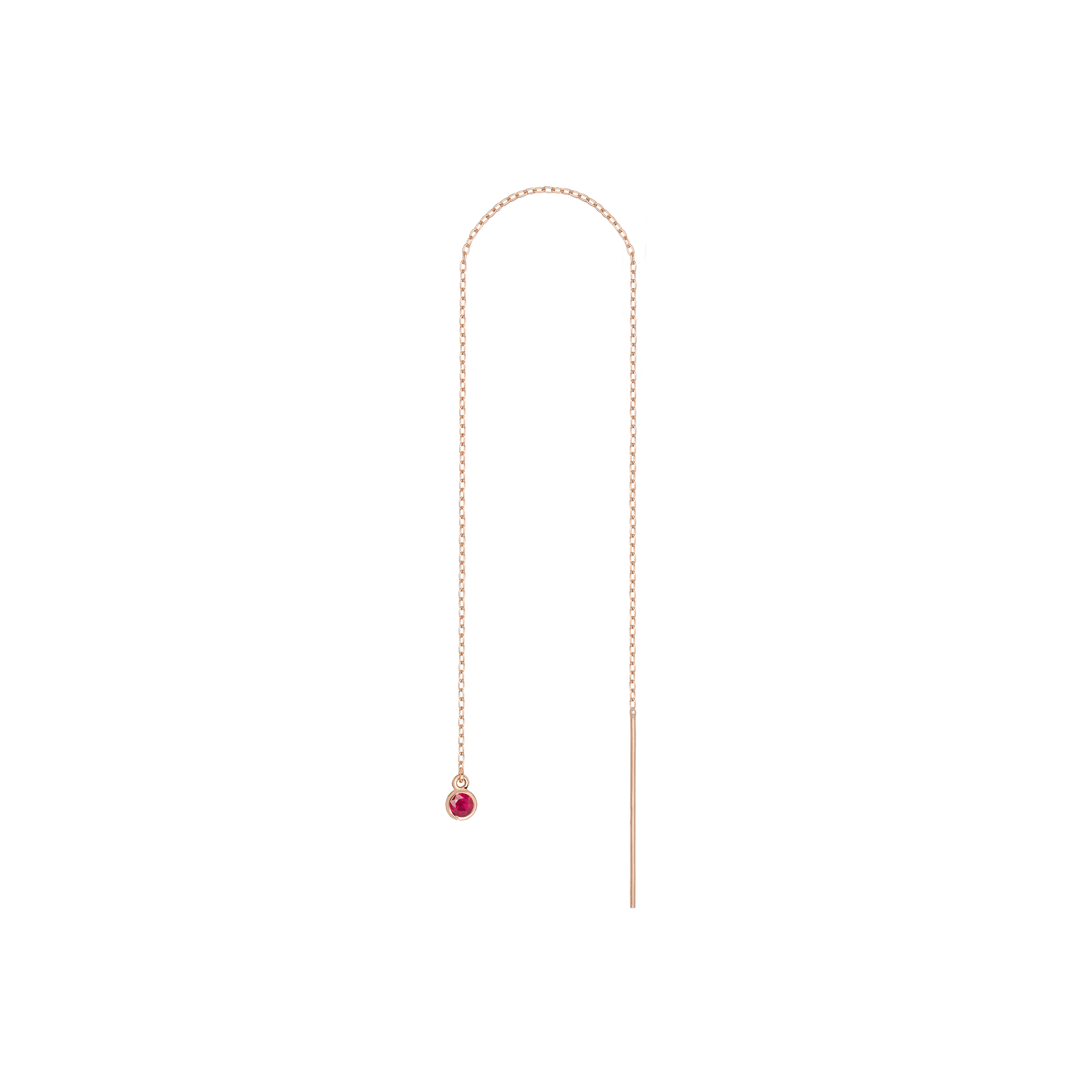 Birthstone Ear Chain Threader (Pair) - Image 14