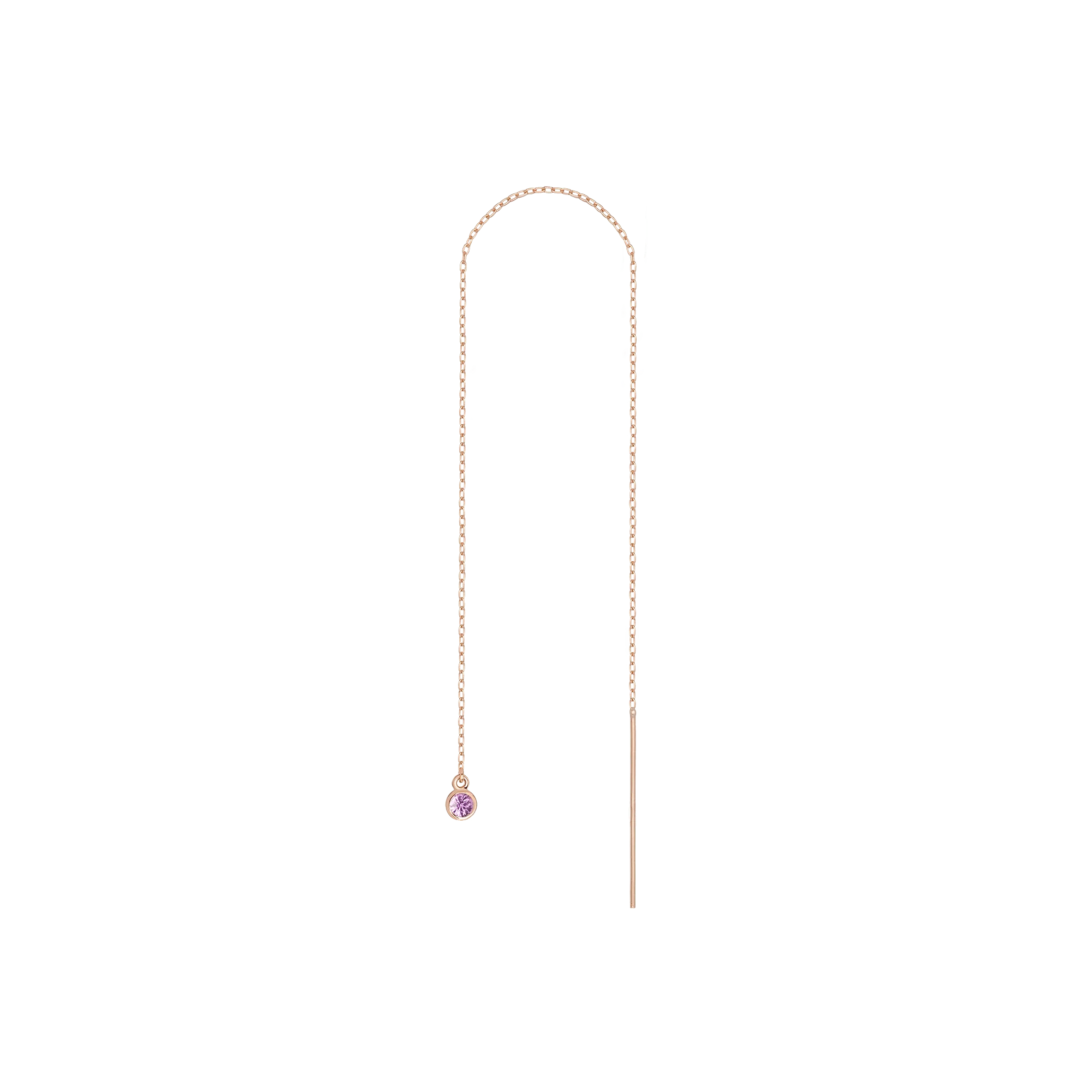 Birthstone Ear Chain Threader (Pair) - Image 23