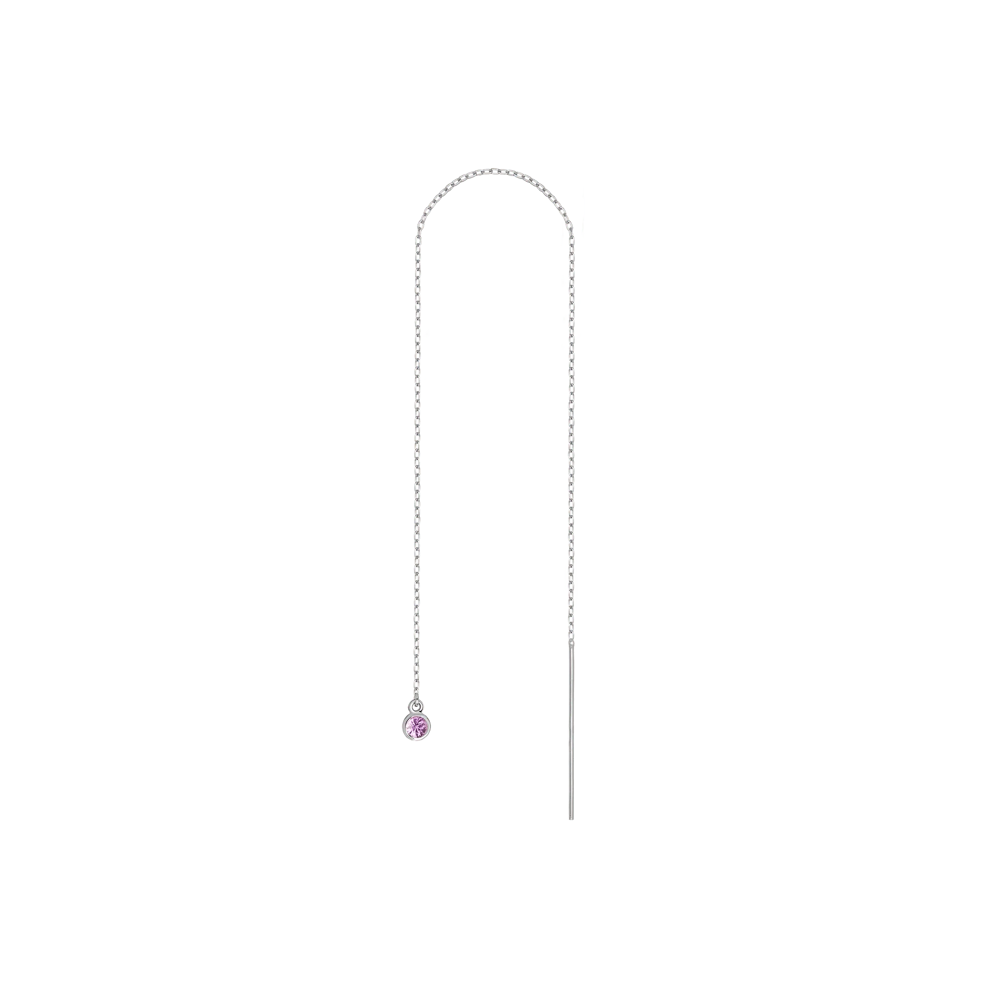 Birthstone Ear Chain Threader (Pair) - Image 24