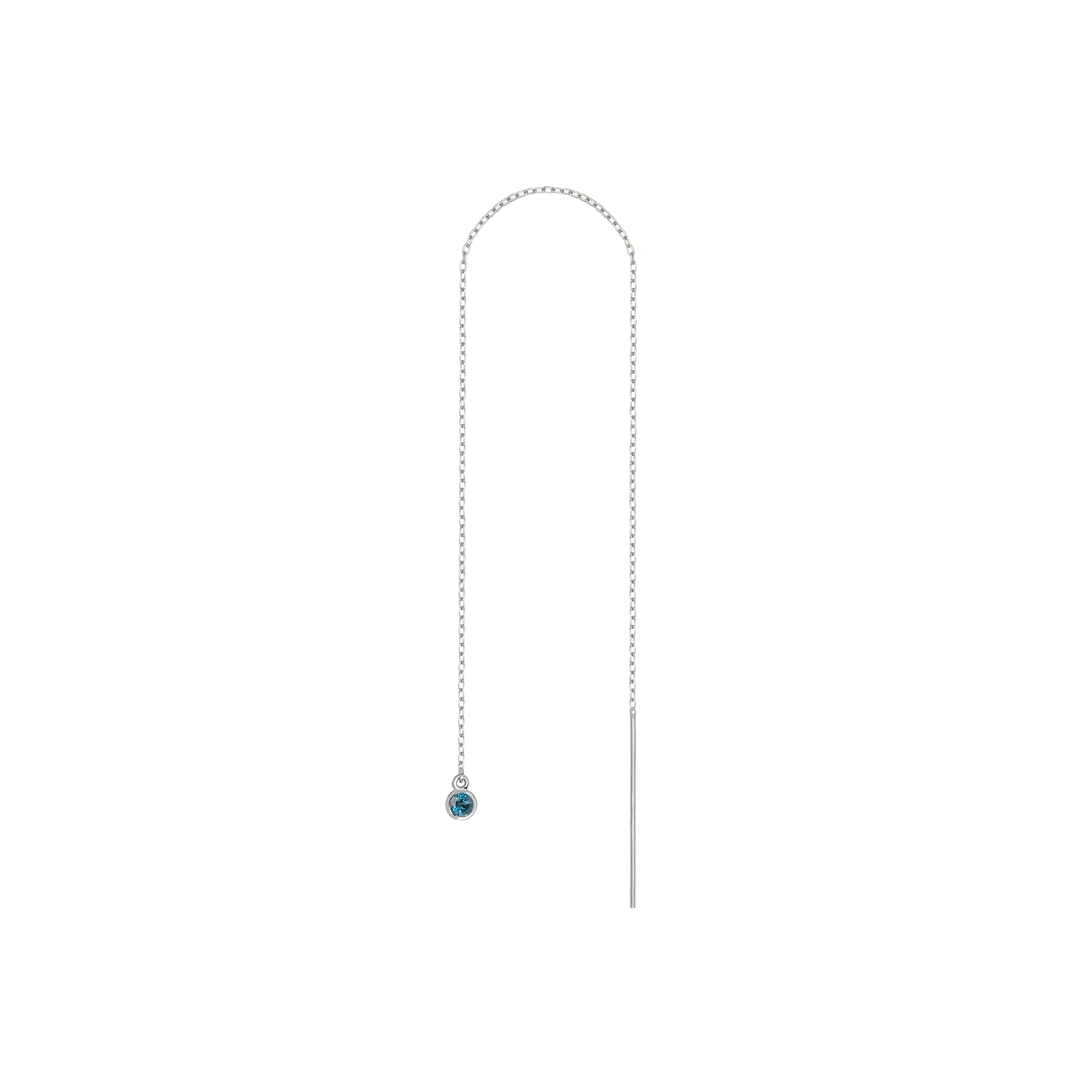 Birthstone Ear Chain Threader (Pair) - Image 30