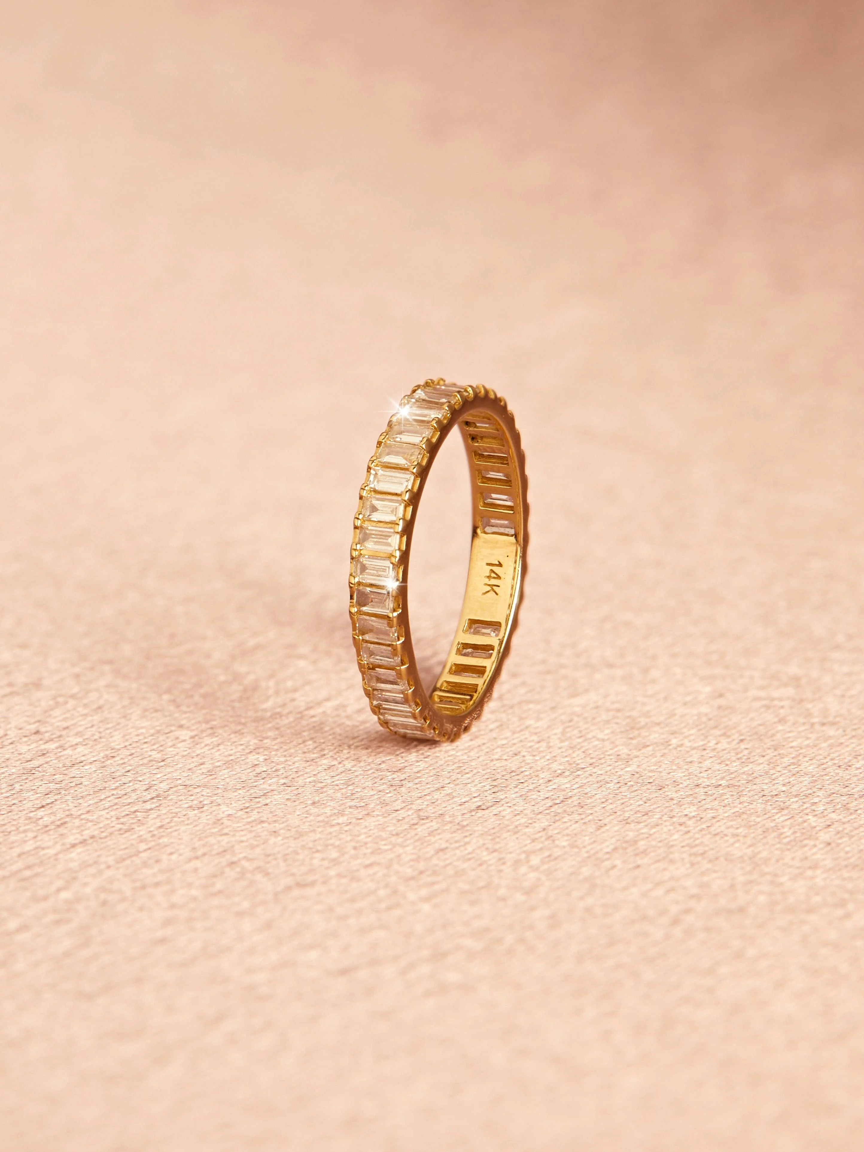 Bold Diamond Baguette Ring - Image 14