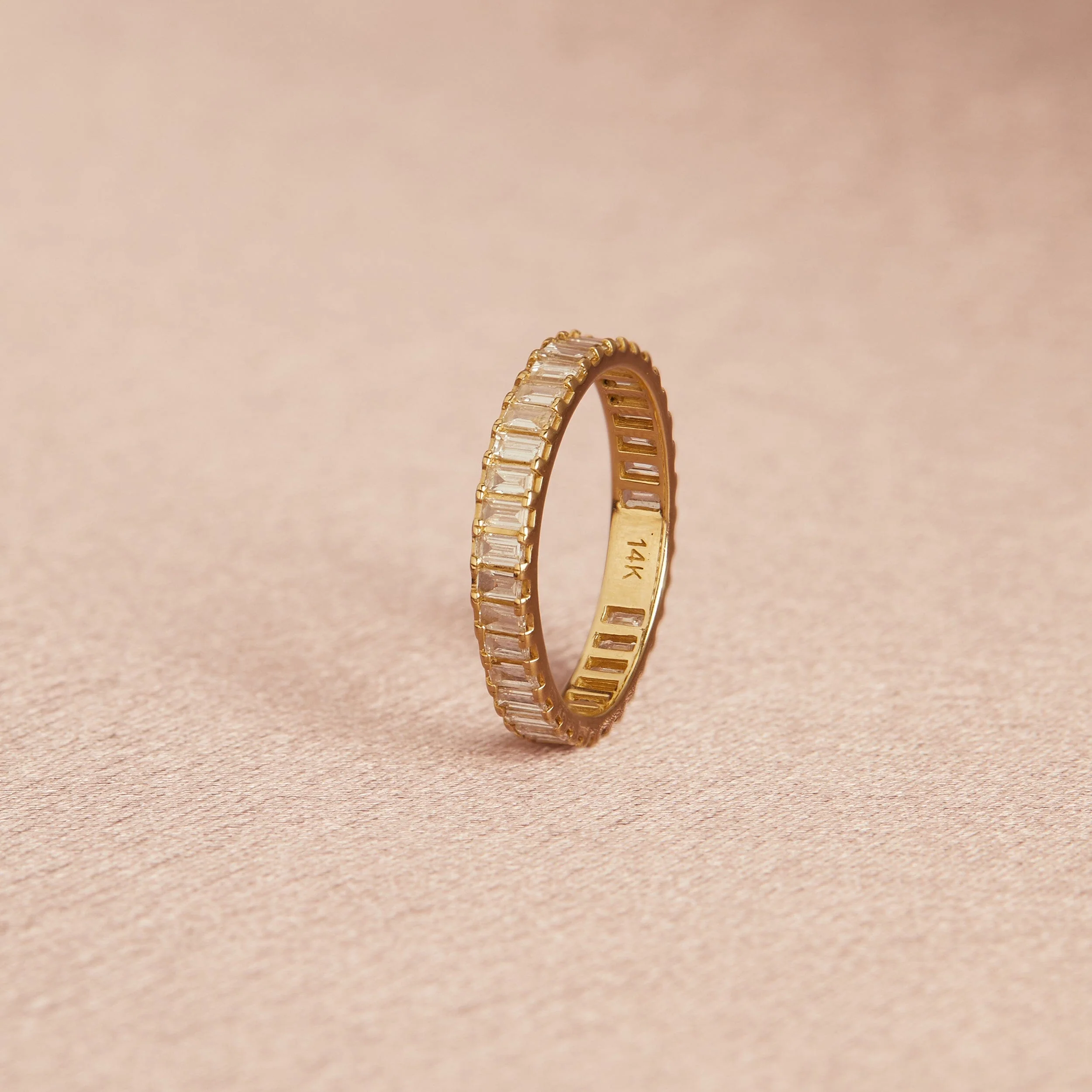 Bold Diamond Baguette Ring - Image 16