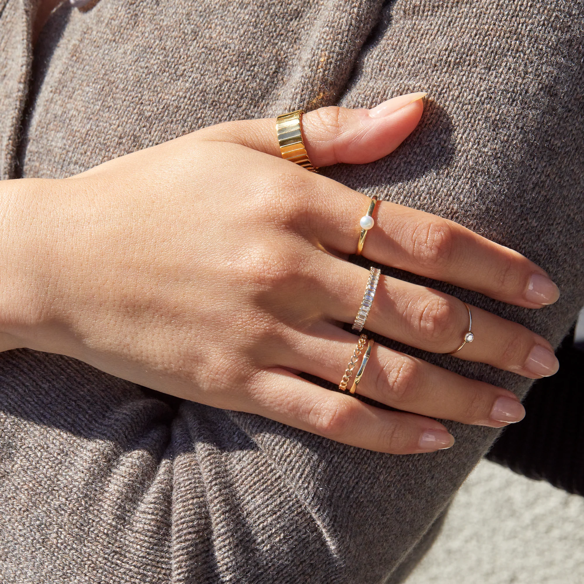 Bold Diamond Baguette Ring - Image 23