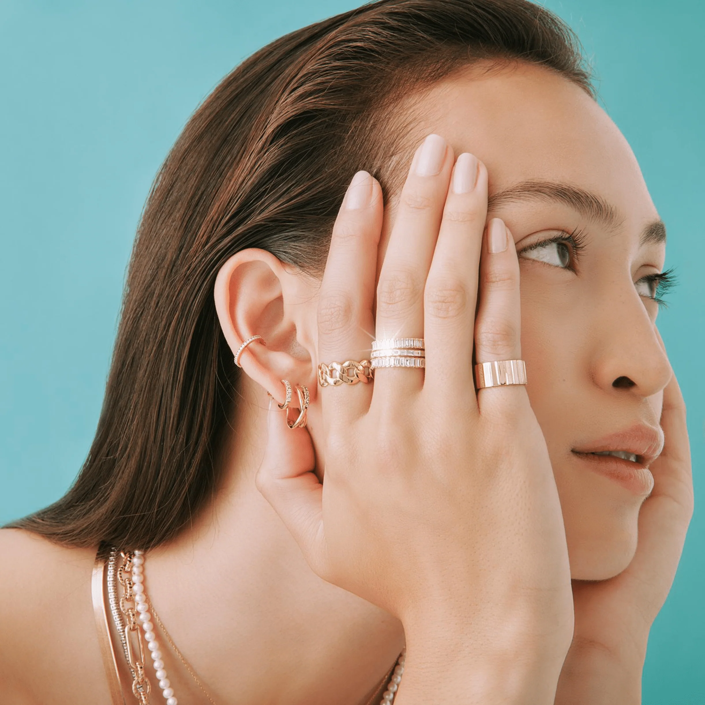 Bold Diamond Baguette Ring - Image 25