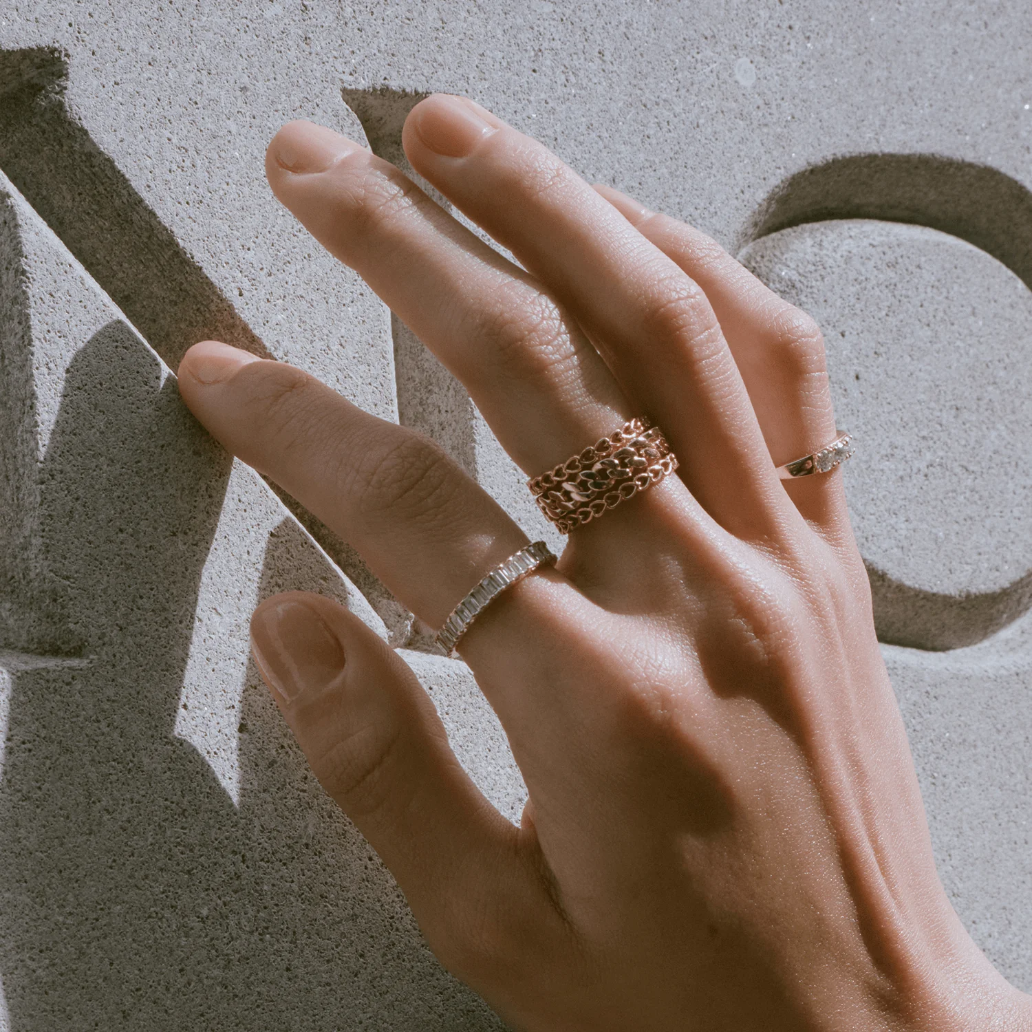 Bold Diamond Baguette Ring - Image 32