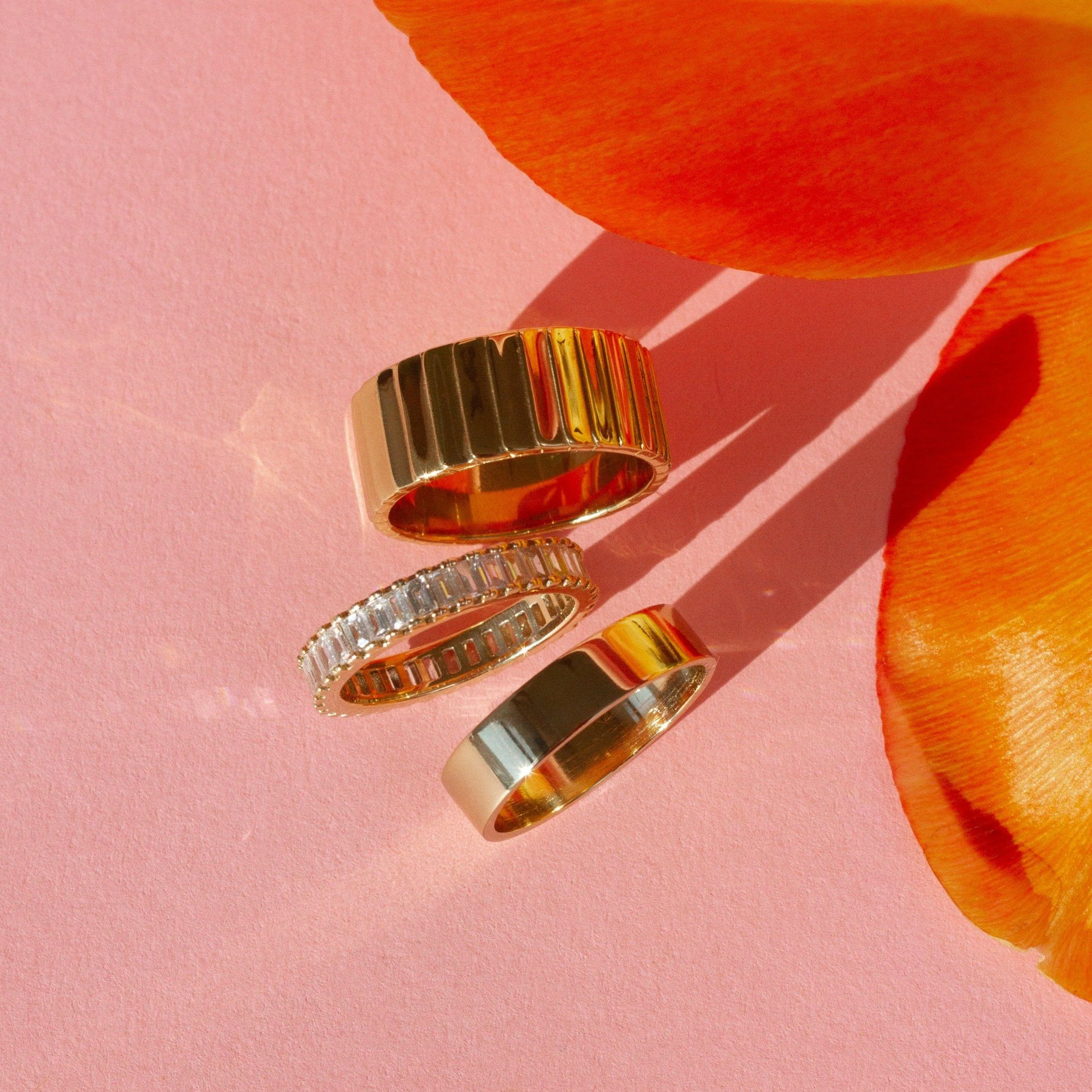 Bold Diamond Baguette Ring - Image 36