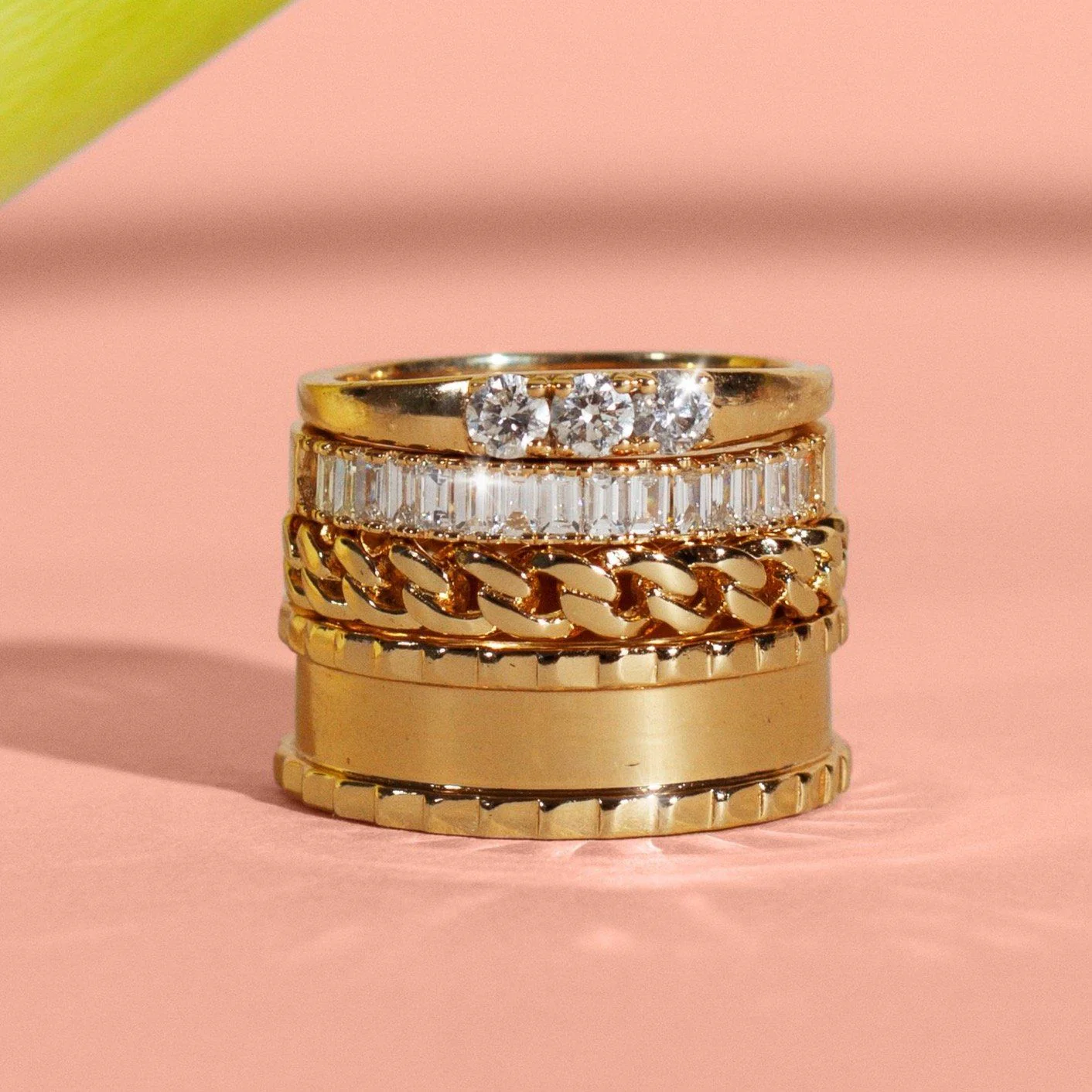 Bold Diamond Baguette Ring - Image 46