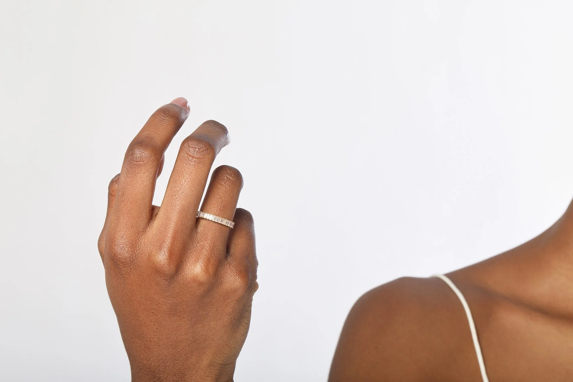 Bold Diamond Baguette Ring - Image 52