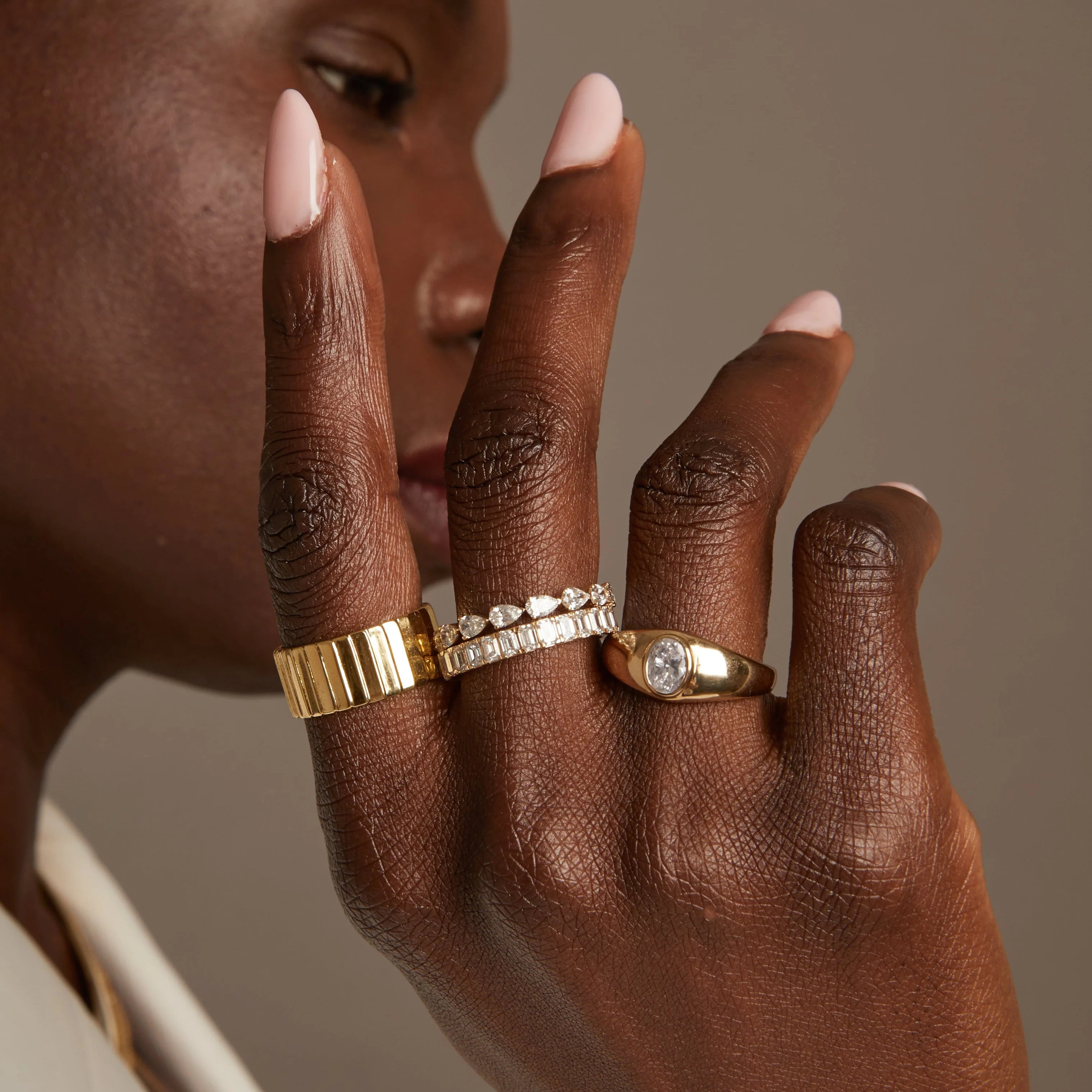 Bold Diamond Baguette Ring - Image 60