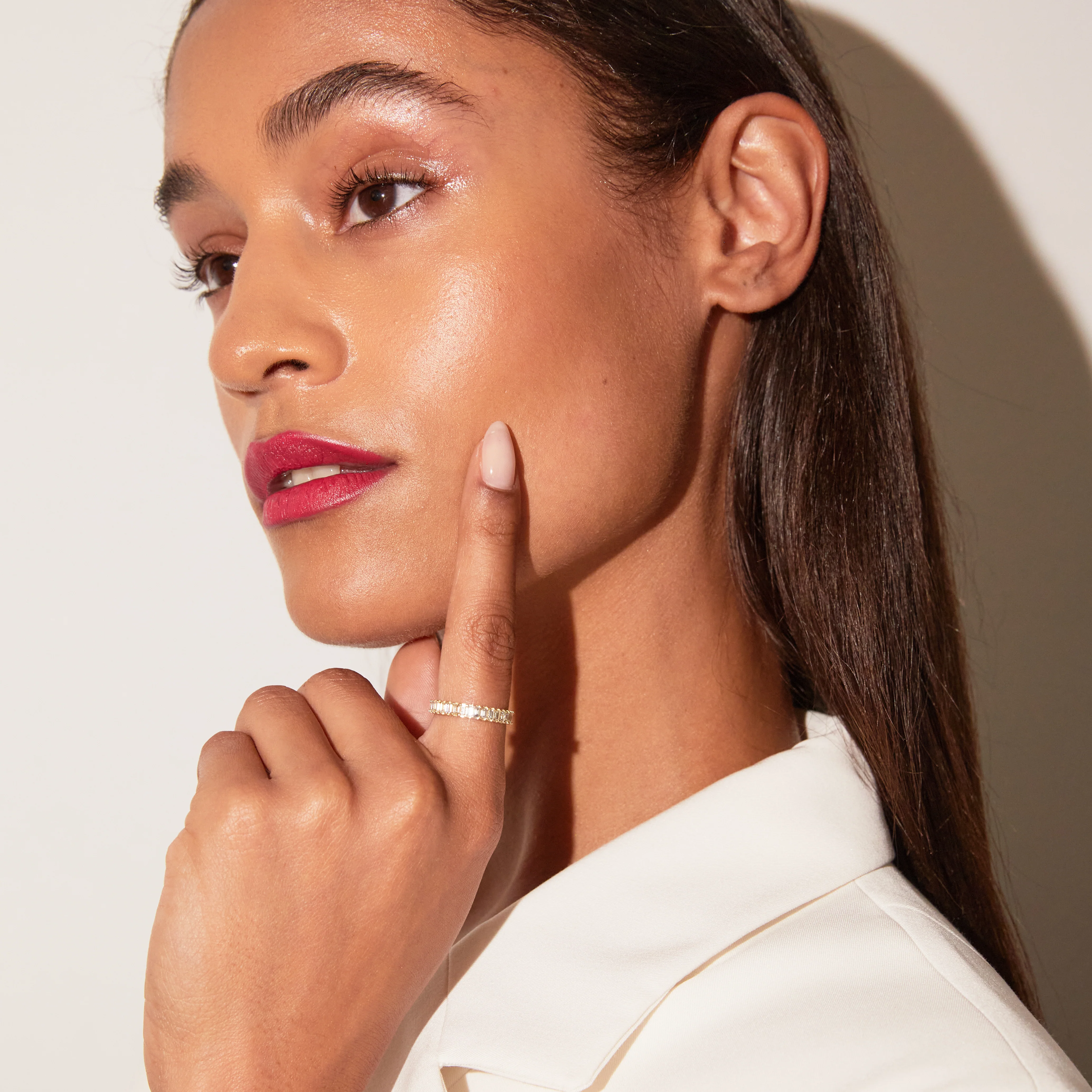 Bold Diamond Baguette Ring - Image 63