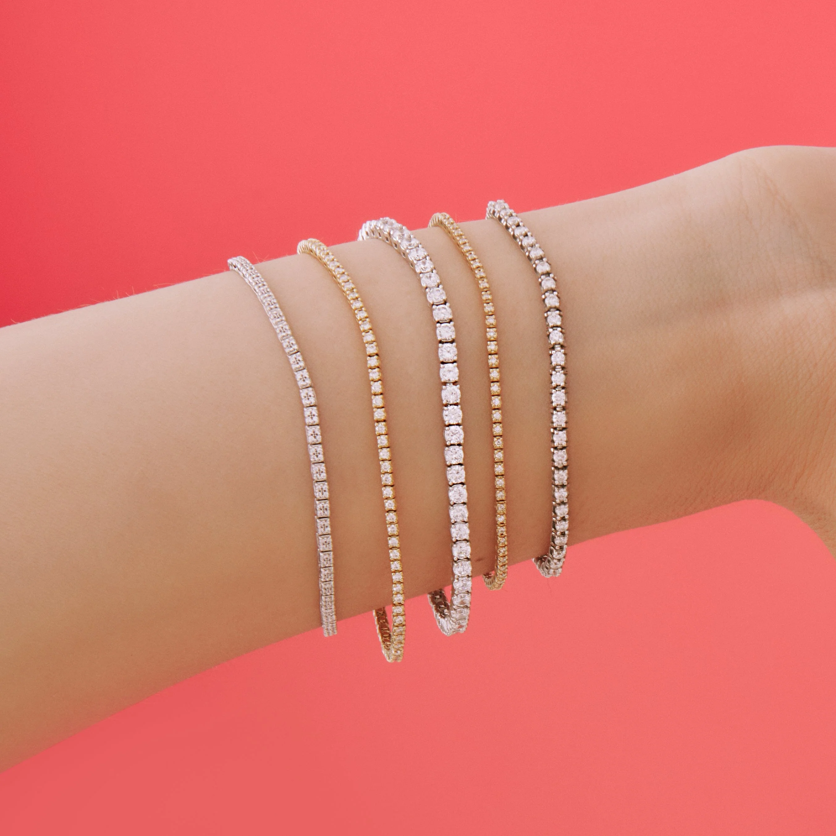 Classic Diamond Tennis Bracelet - Image 58