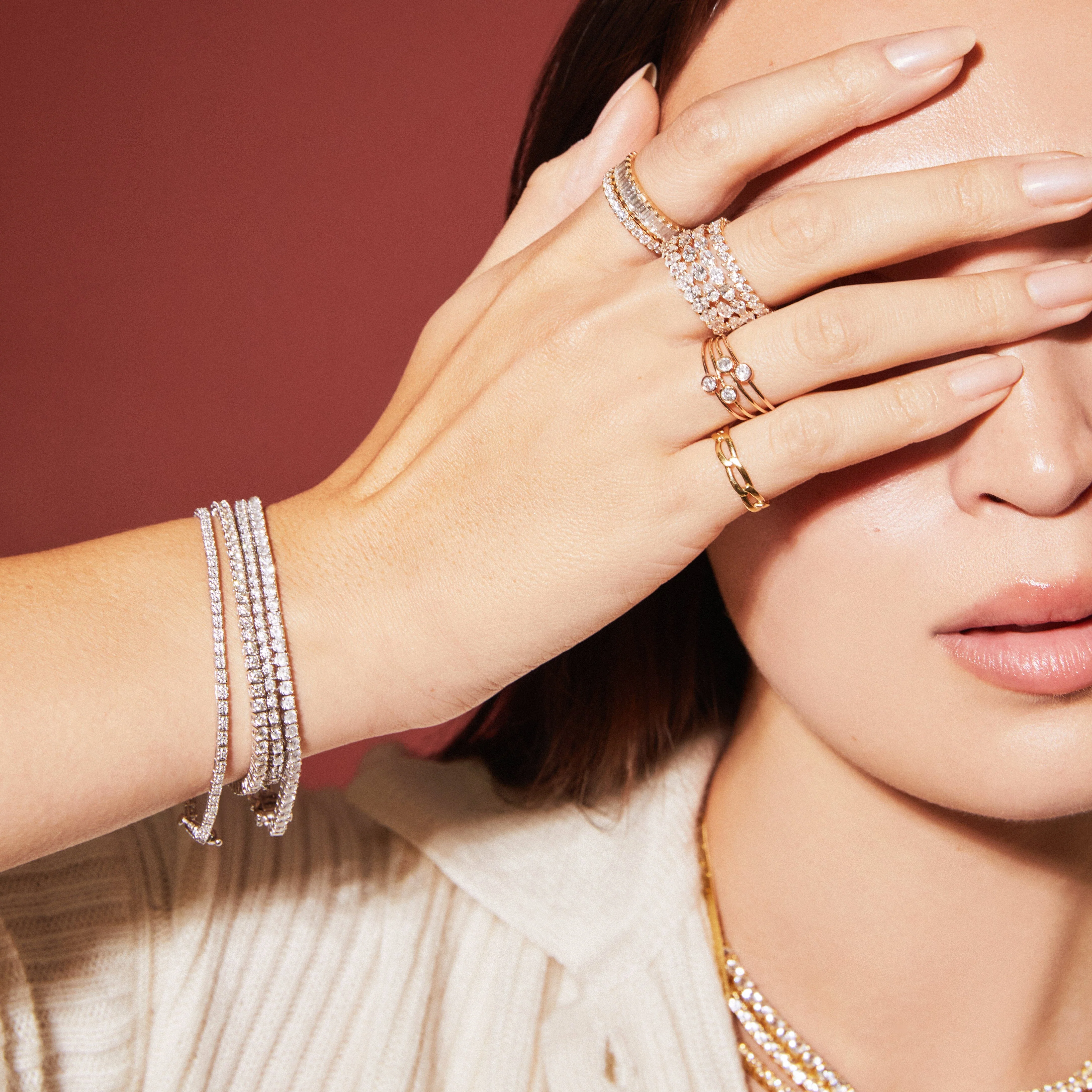 Classic Diamond Tennis Bracelet - Image 61