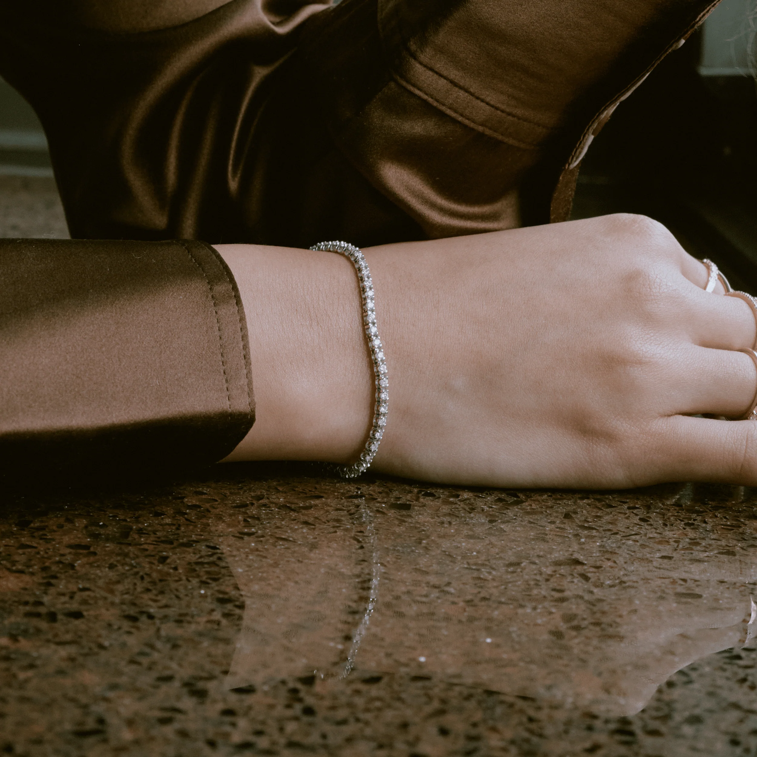 Classic Diamond Tennis Bracelet - Image 80