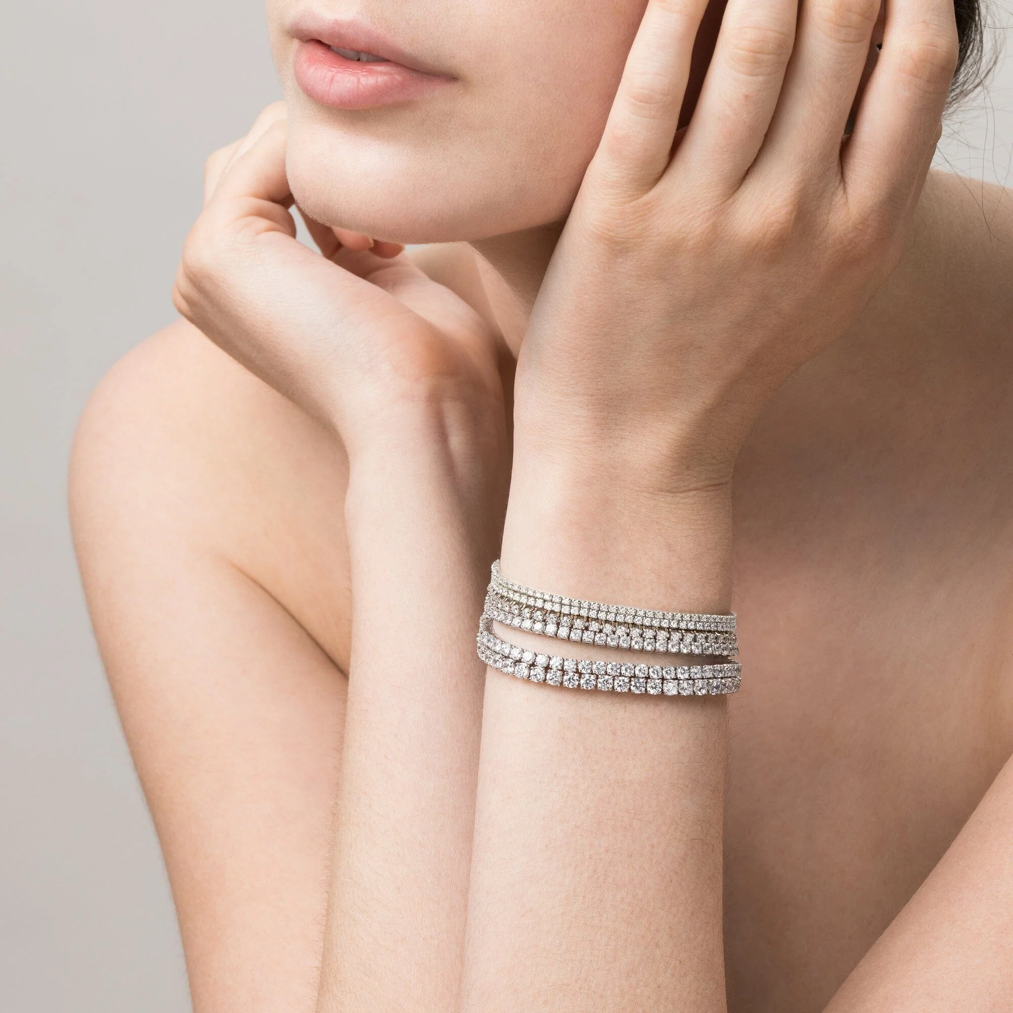 Classic Diamond Tennis Bracelet - Image 84