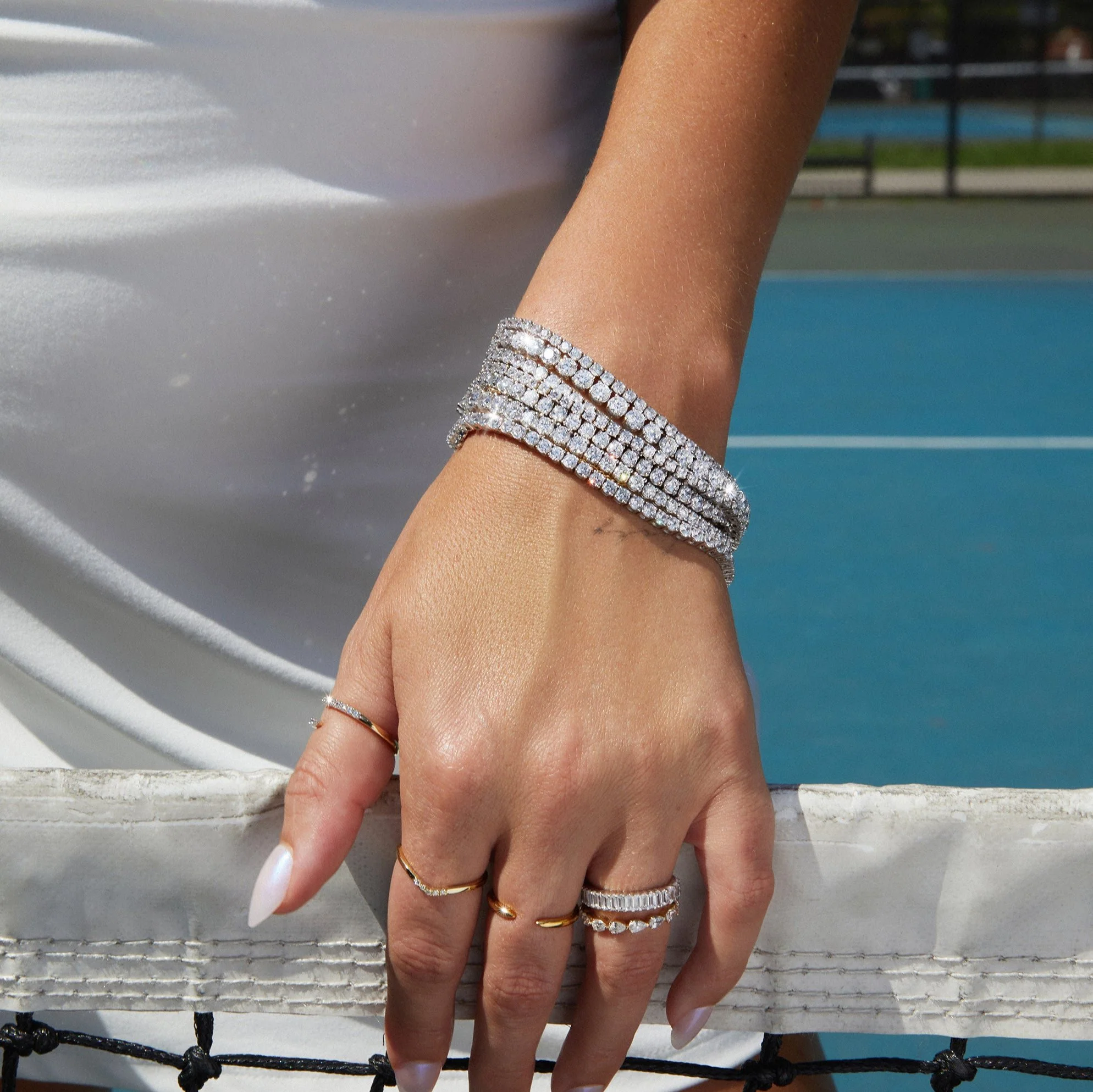 Classic Lab Grown Diamond Tennis Bracelet - Image 151