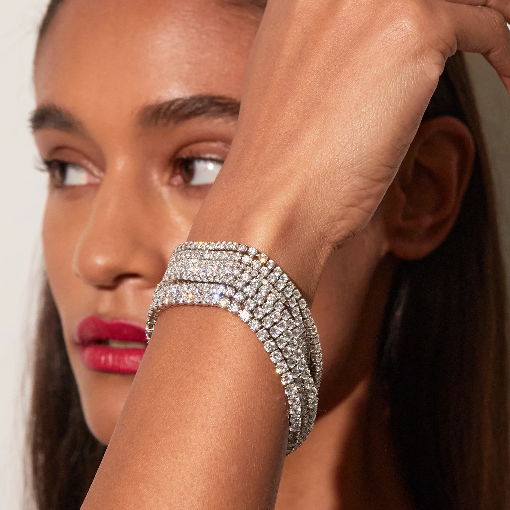 Classic Lab Grown Diamond Tennis Bracelet - Image 156