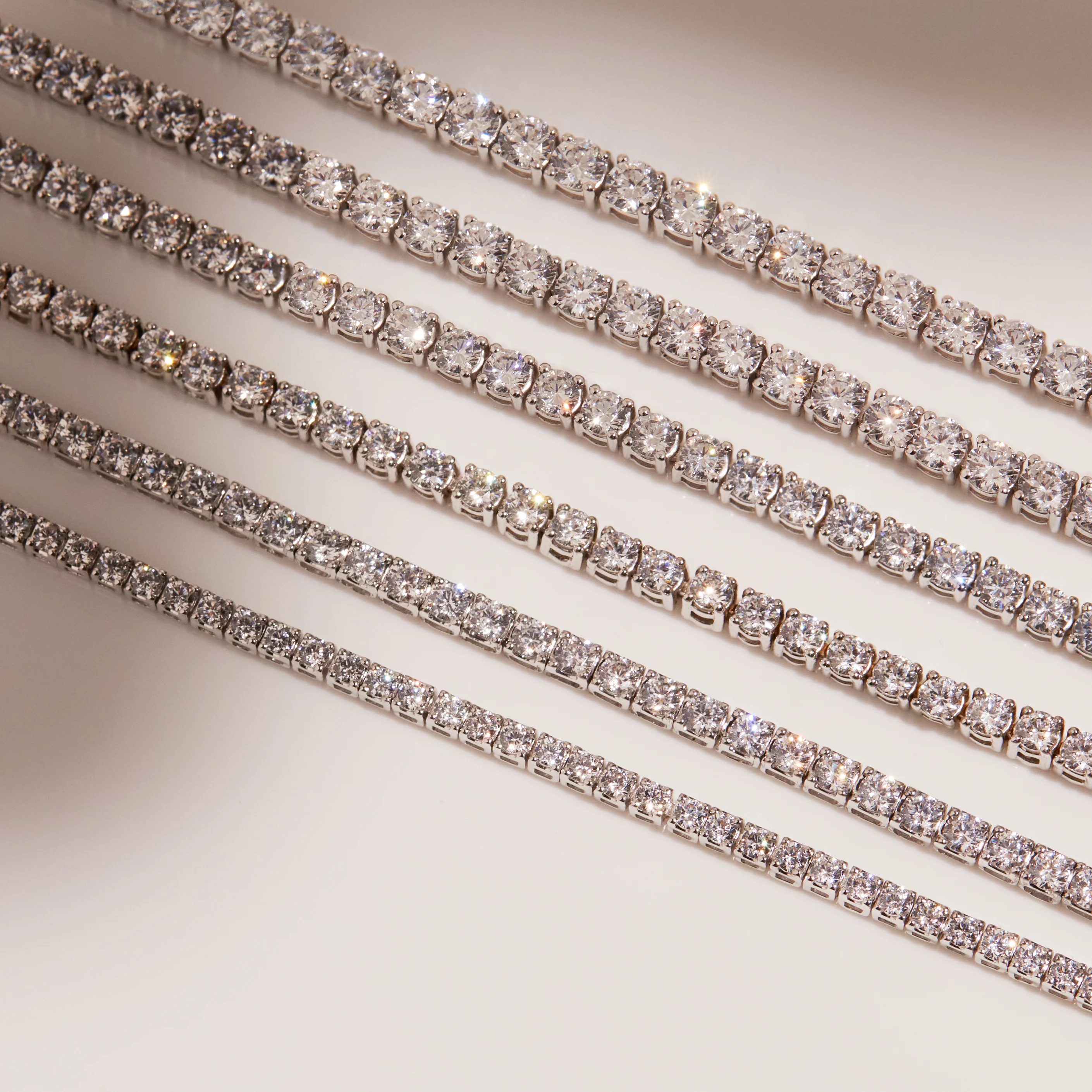 Classic Lab Grown Diamond Tennis Bracelet - Image 48