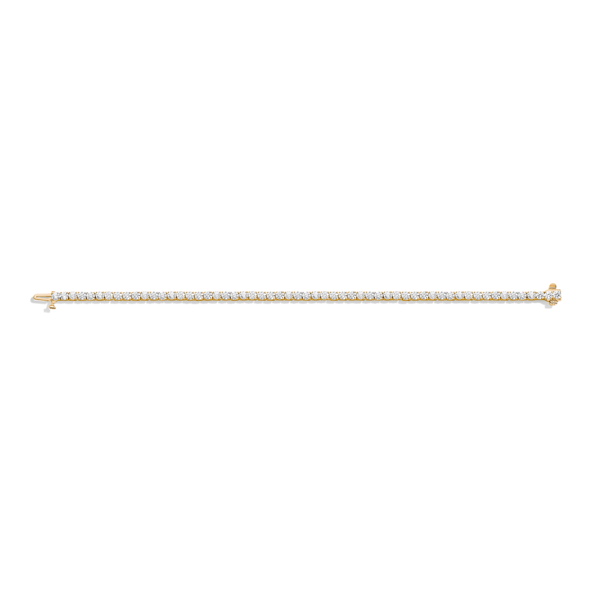 Classic Lab Grown Diamond Tennis Bracelet - 6ct - Image 5