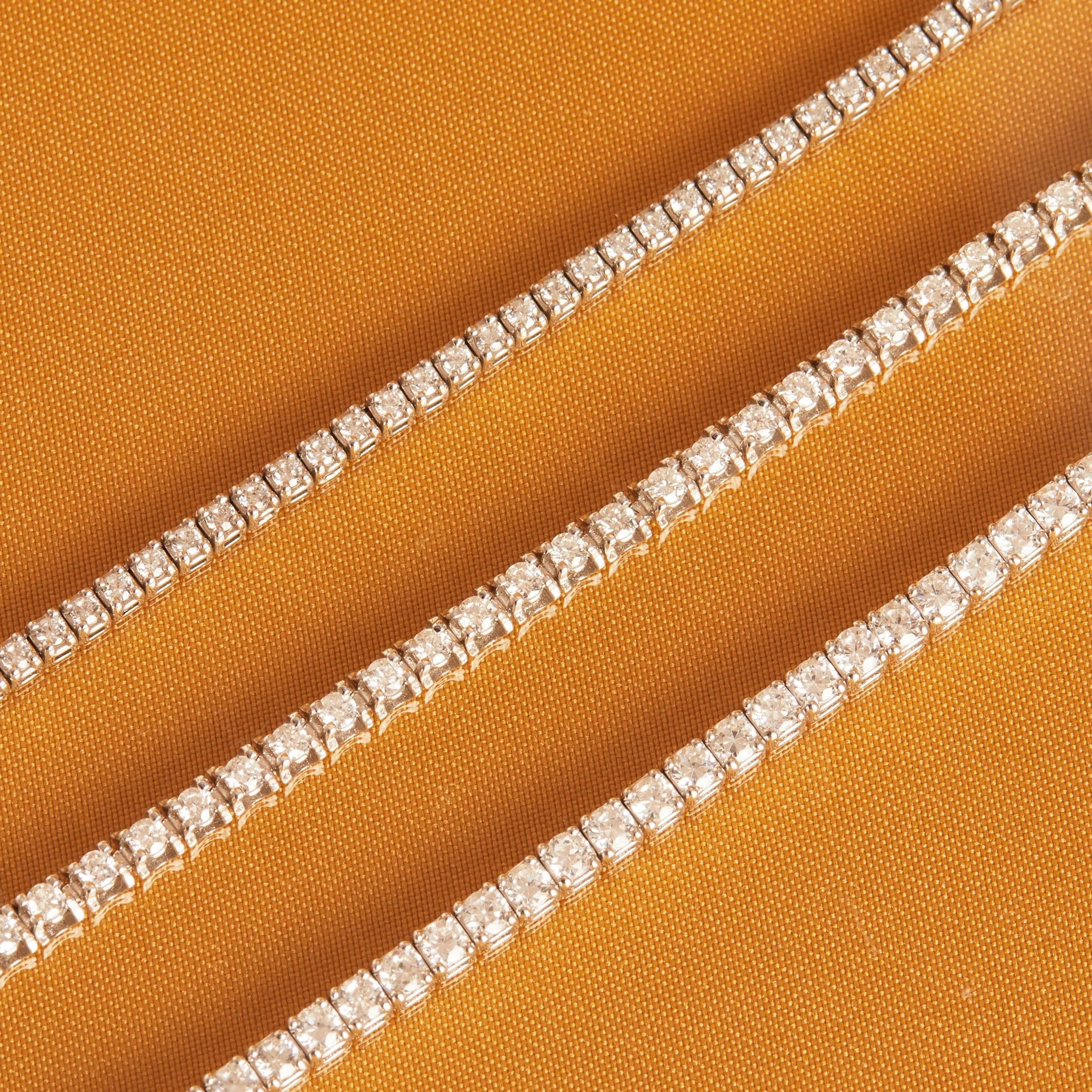 Classic Lab Grown Diamond Tennis Bracelet - Image 55