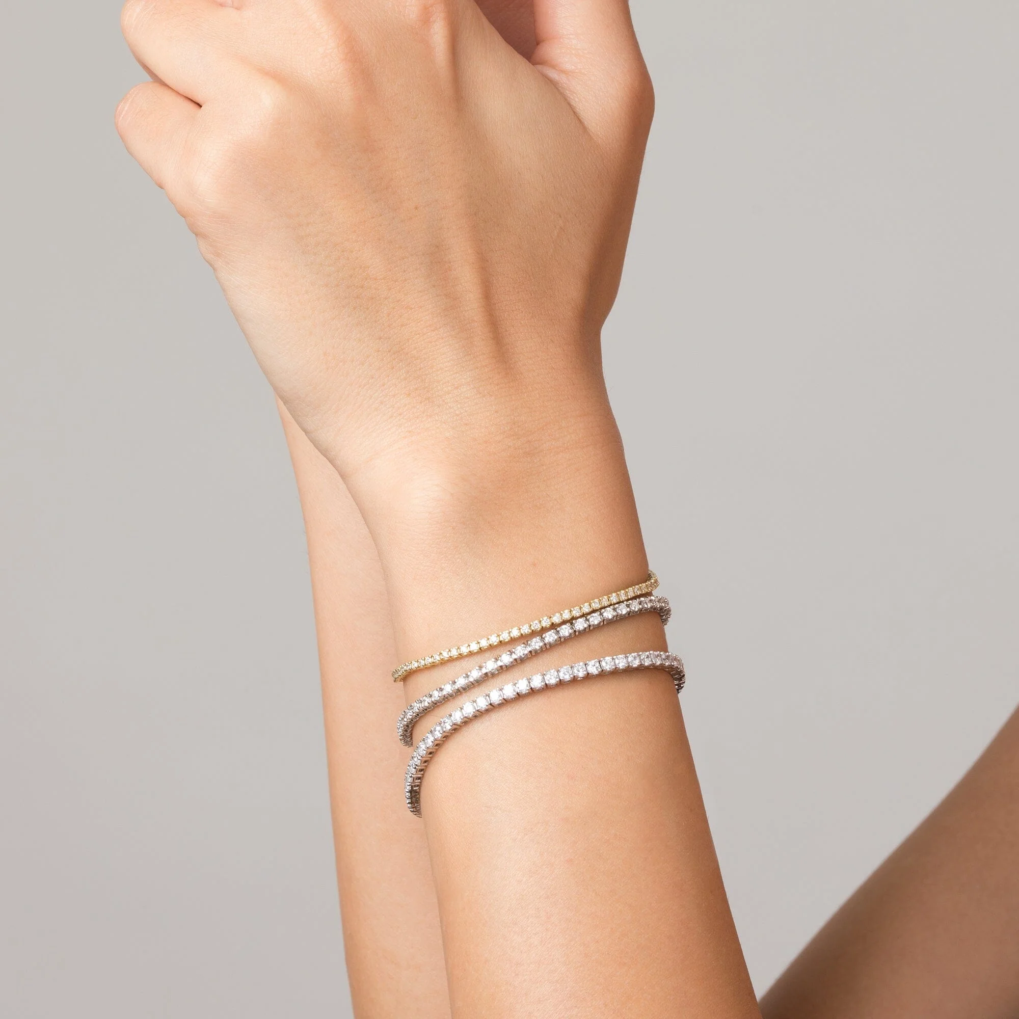 Classic Lab Grown Diamond Tennis Bracelet - Image 68