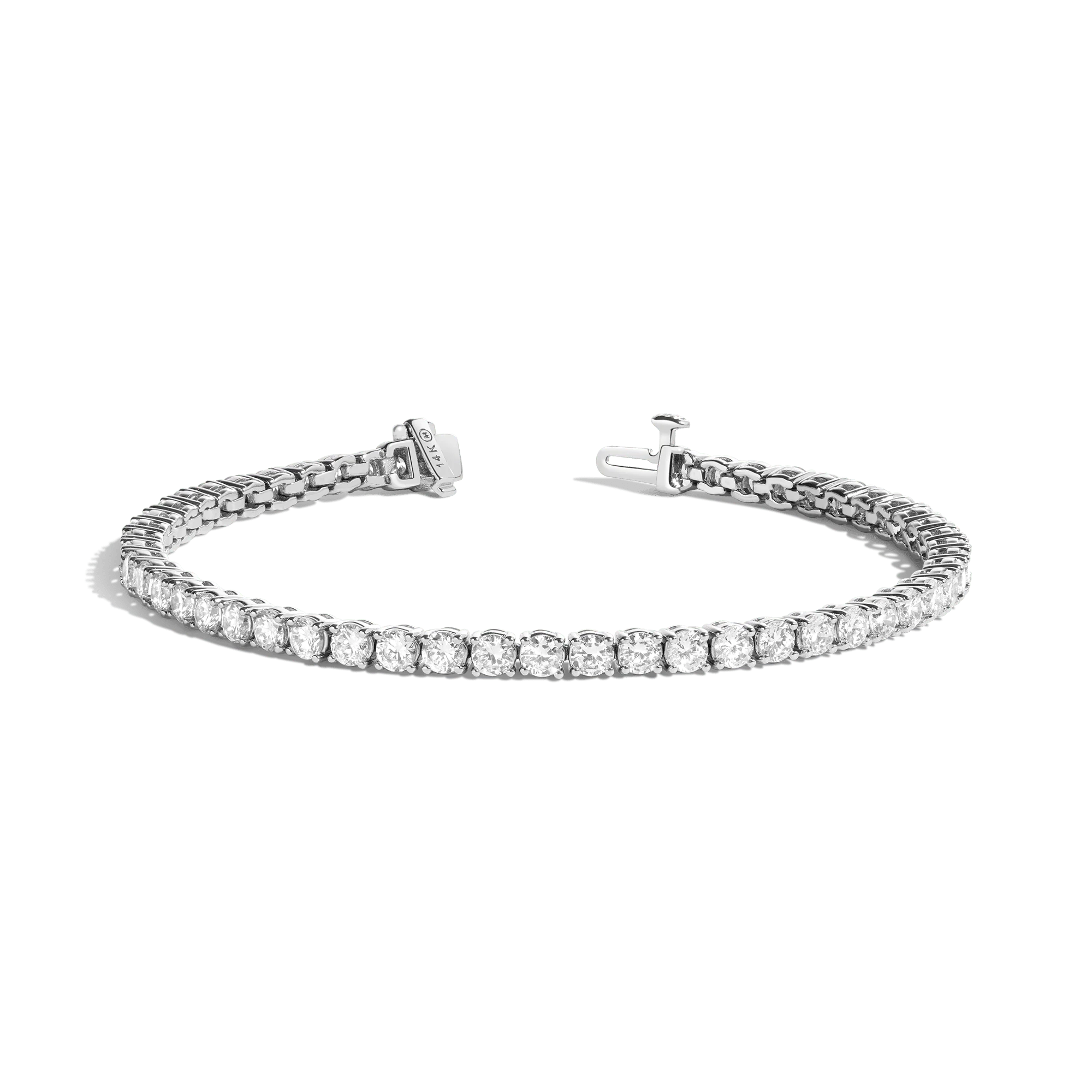 Classic Lab Grown Diamond Tennis Bracelet - Image 97