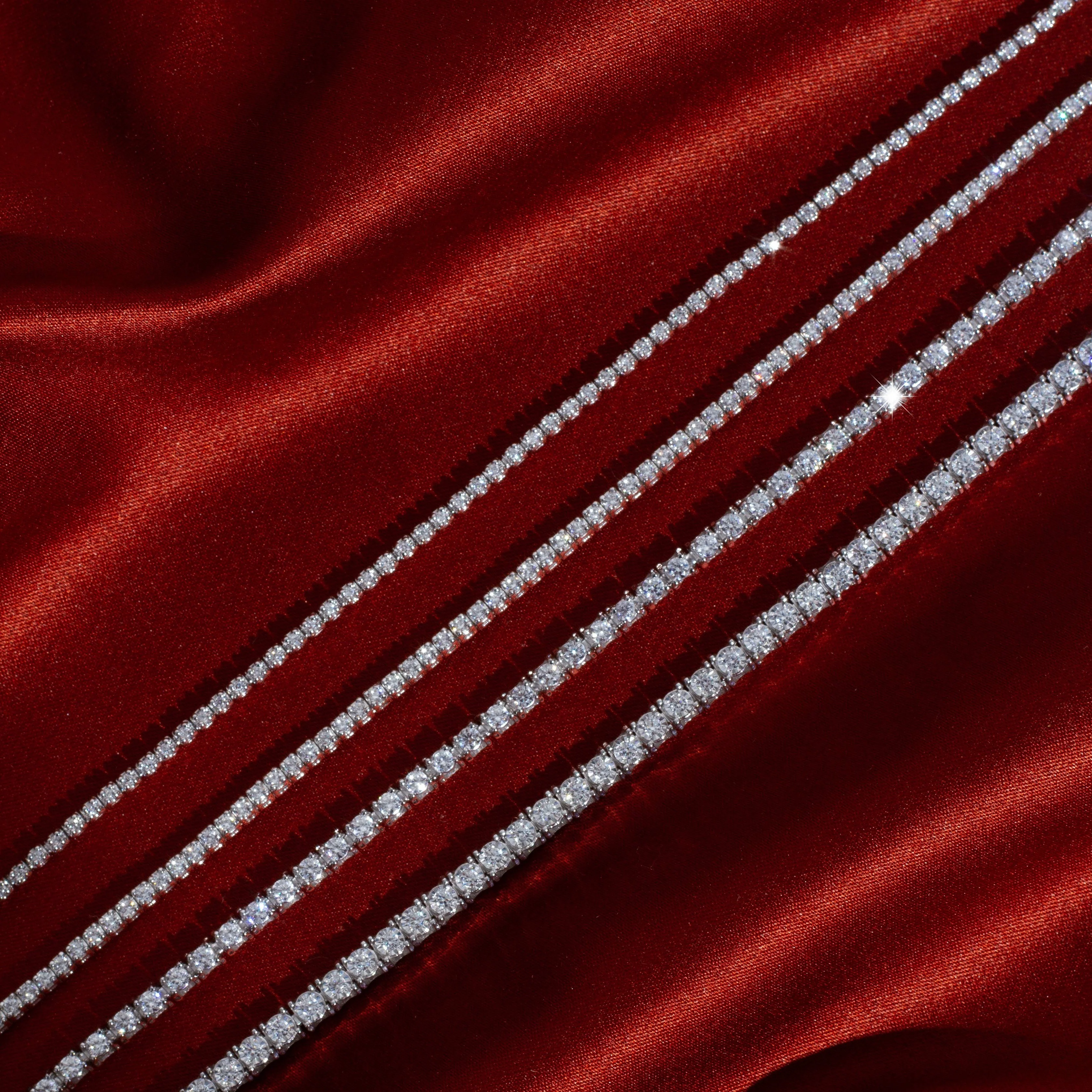 Classic Diamond Tennis Bracelet - 2ct - Image 12