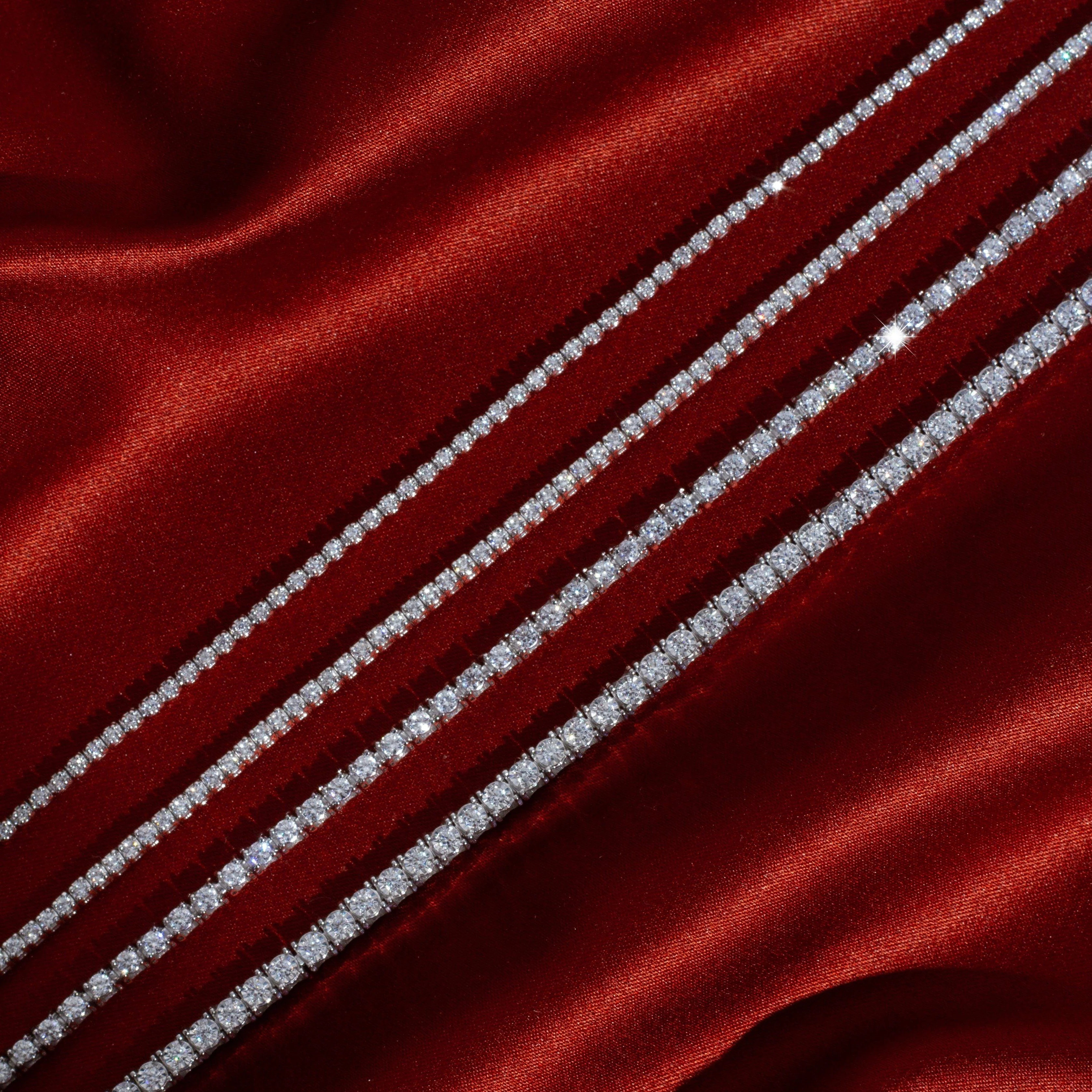 Classic Diamond Tennis Bracelet - 1ct - Image 11