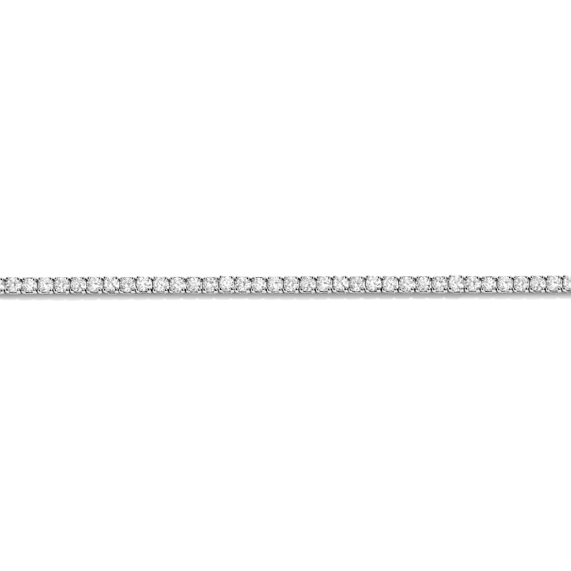 Classic Diamond Tennis Necklace - Image 15