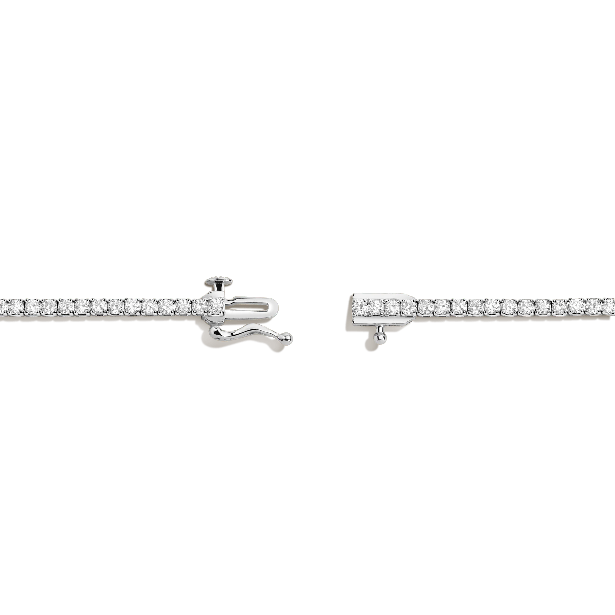 Classic Diamond Tennis Necklace - Image 18