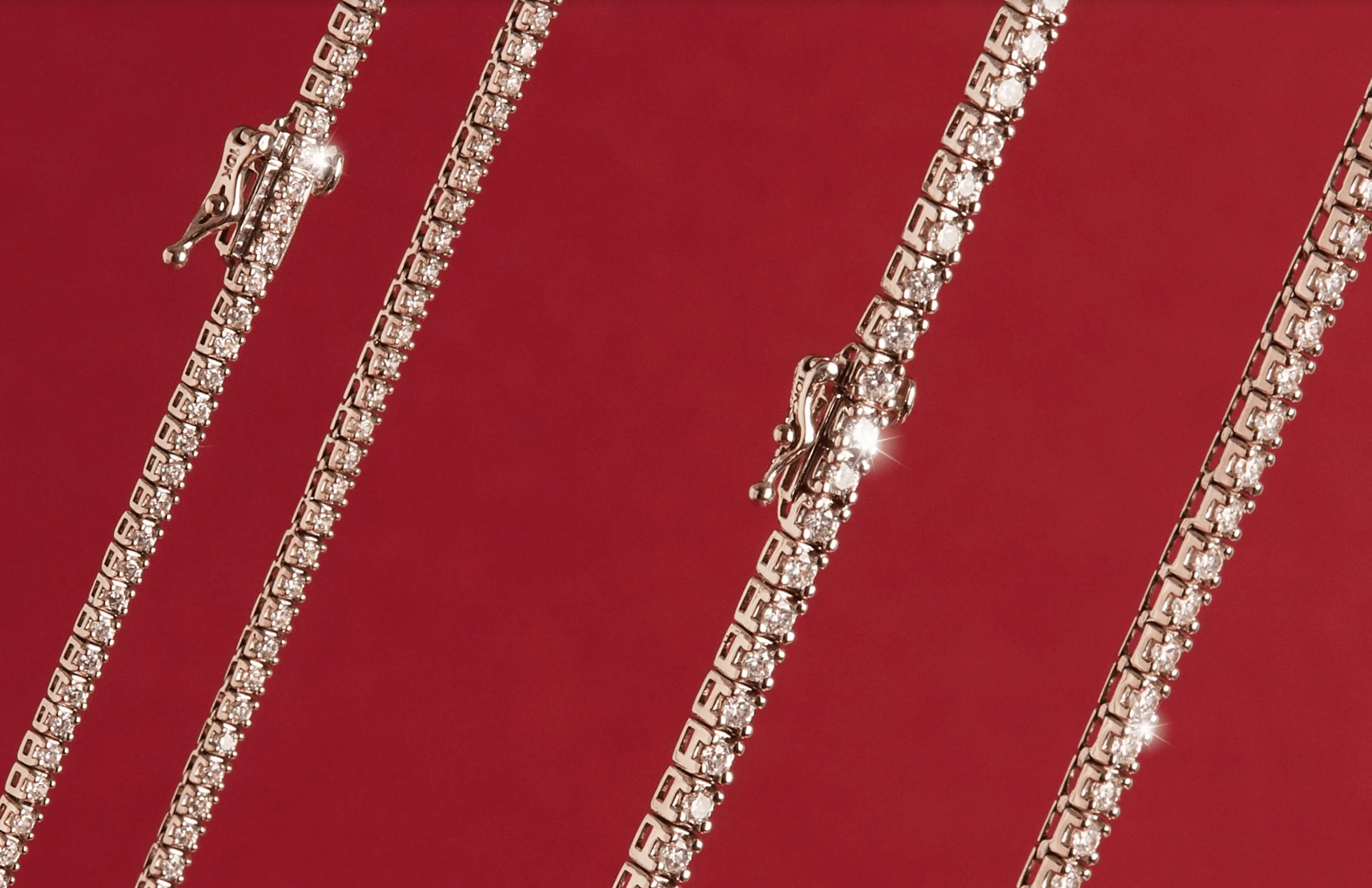Classic Diamond Tennis Necklace - Image 32