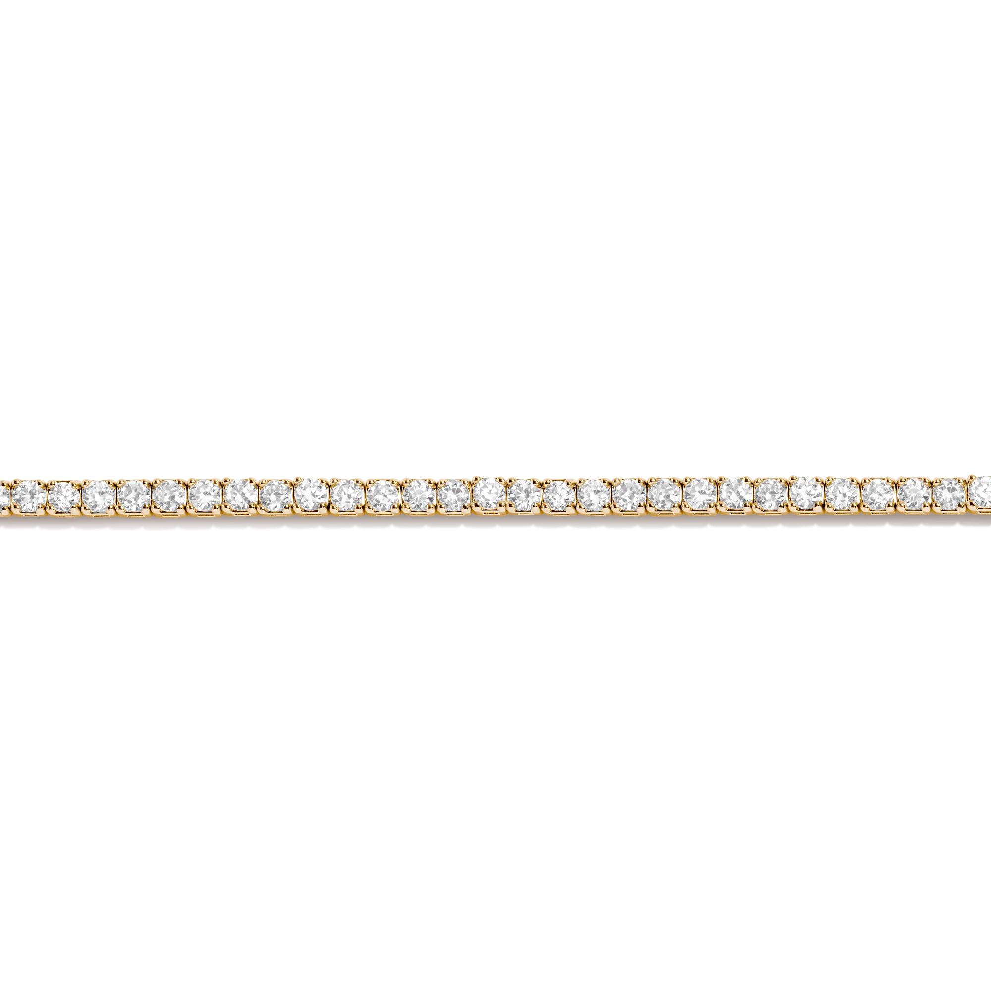 Classic Diamond Tennis Necklace - Image 6