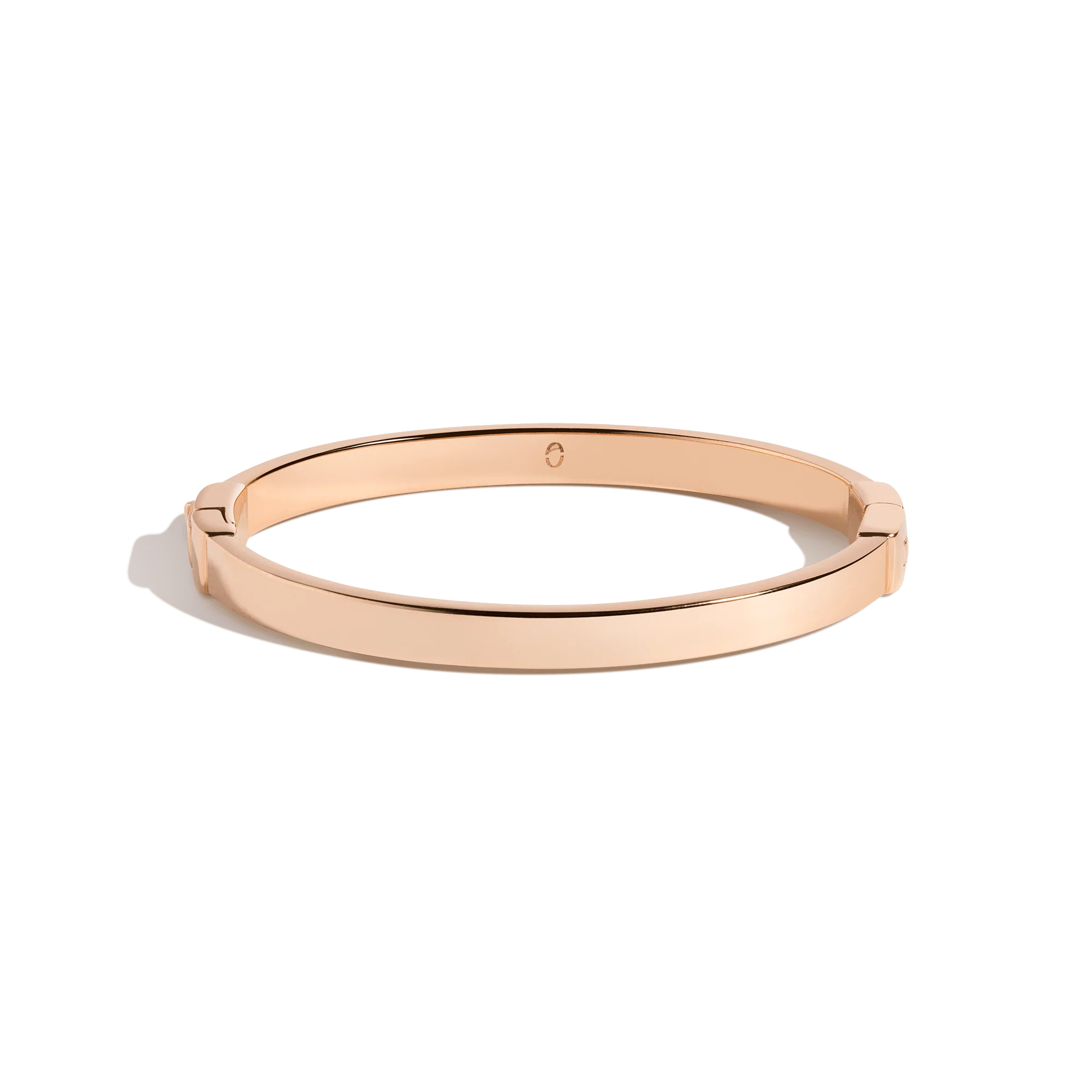 Classic Gold Hinged Bracelet - Image 5