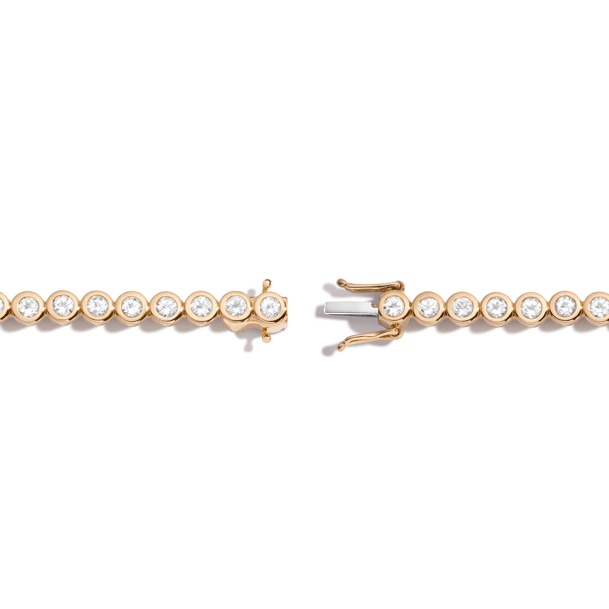 Diamond Bezel Tennis Bracelet - Image 7