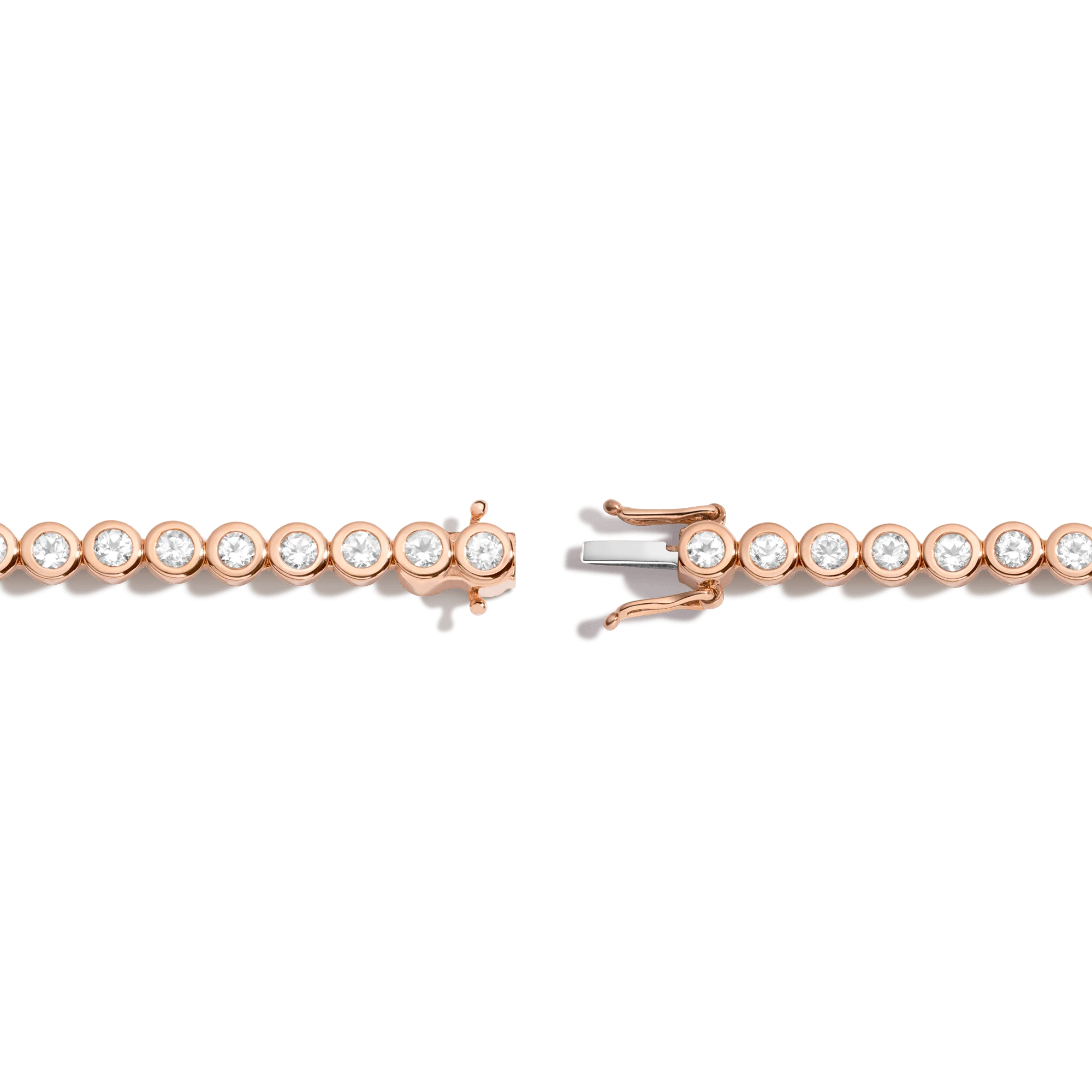 Diamond Bezel Tennis Bracelet - Image 8