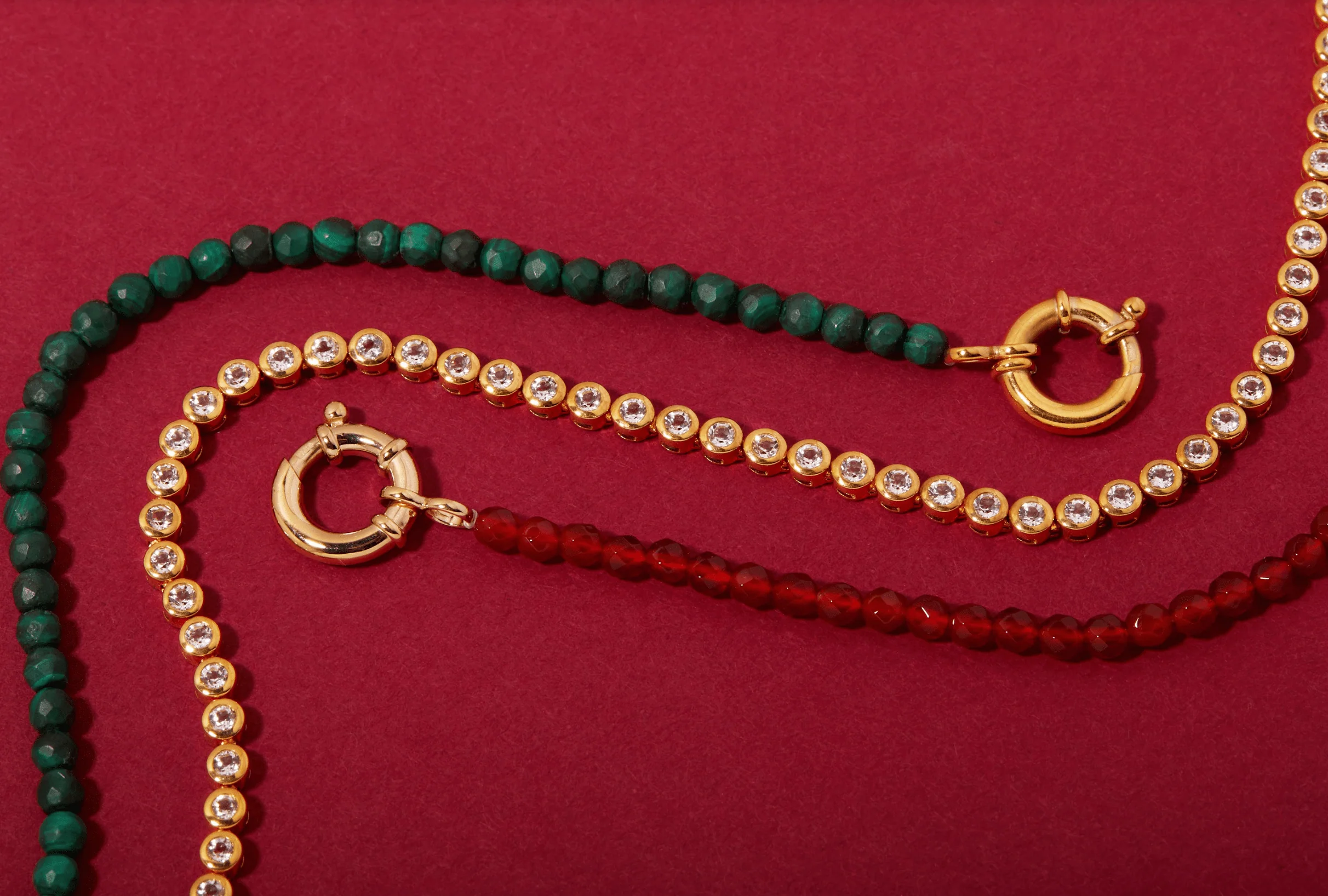 Diamond Bezel Tennis Necklace - Image 14