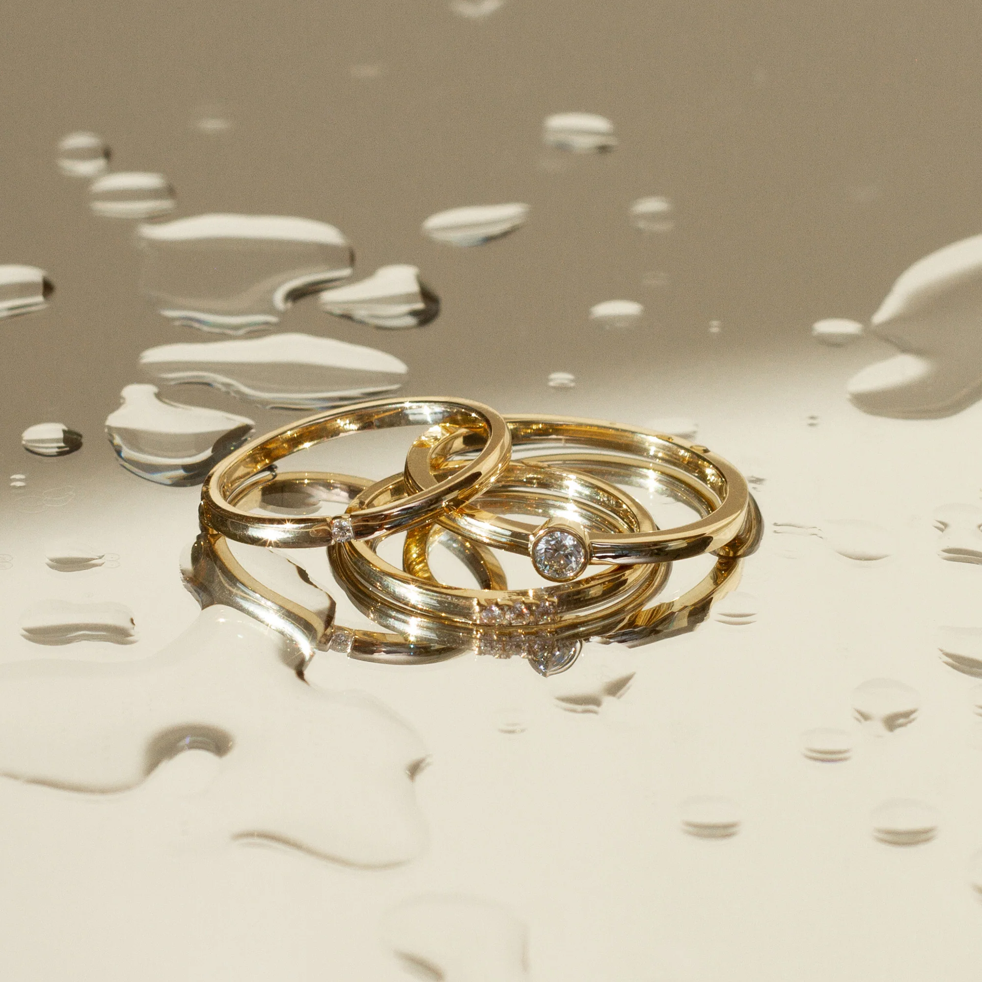 Diamond Stacker Ring - Image 10