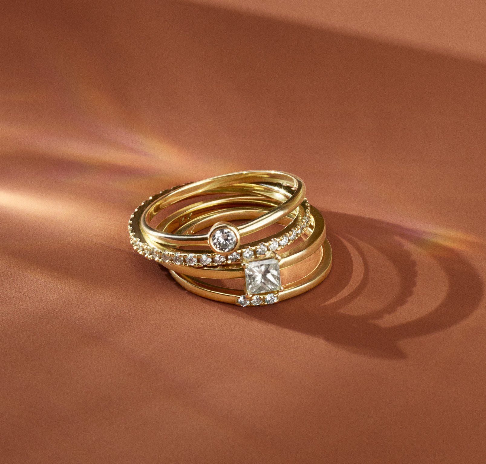 Diamond Stacker Ring - Image 12