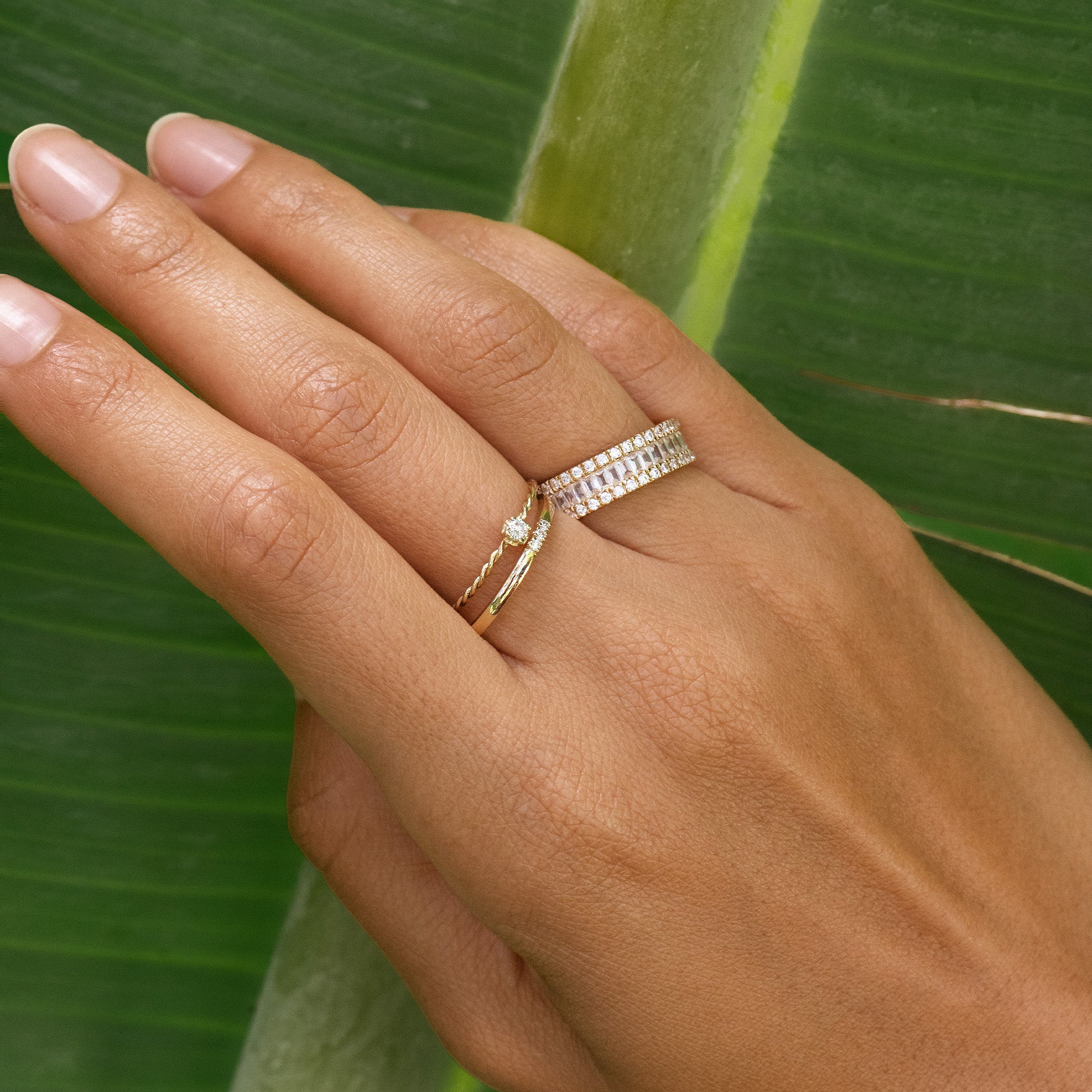 Diamond Stacker Ring - Image 14