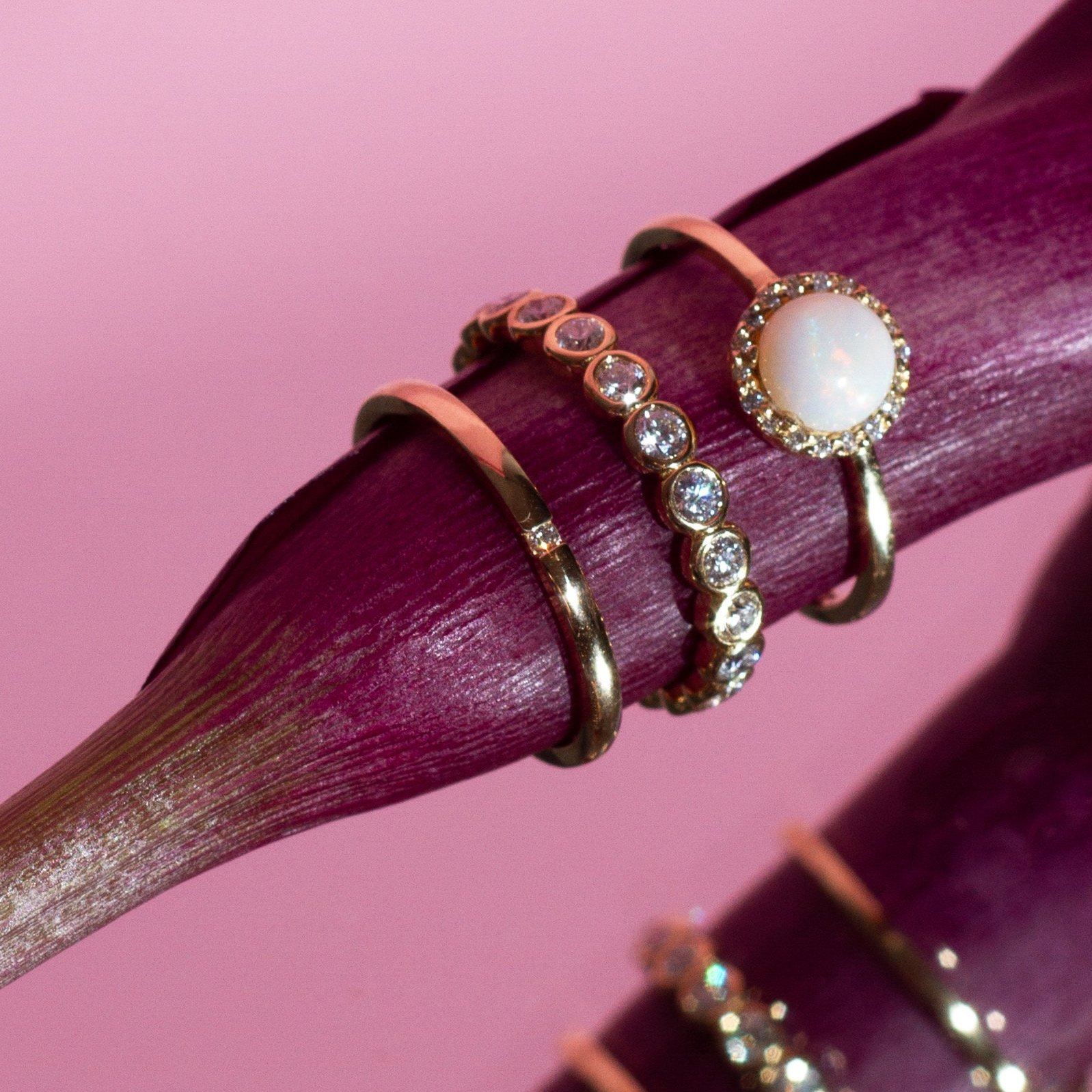 Petite Diamond Tension Ring - Image 12