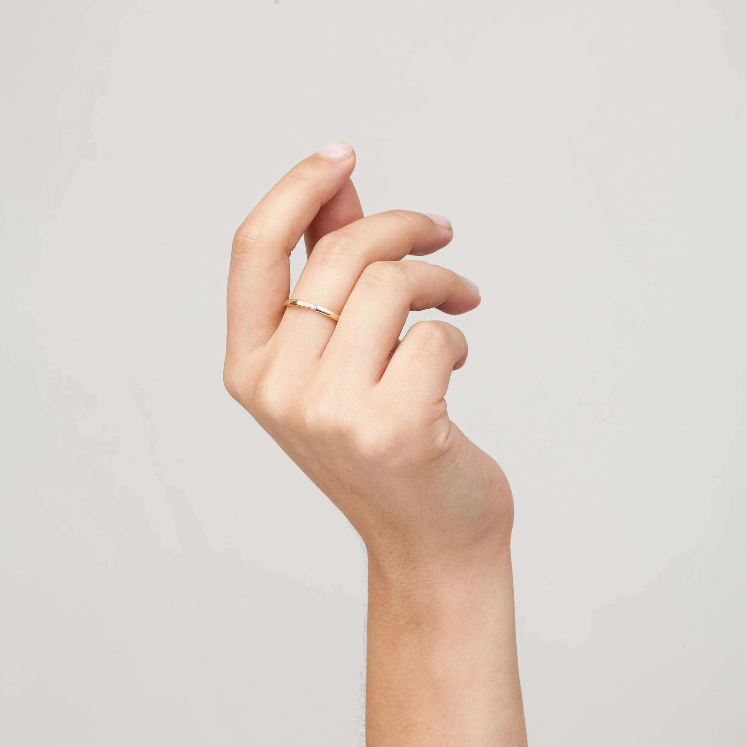 Petite Diamond Tension Ring - Image 16