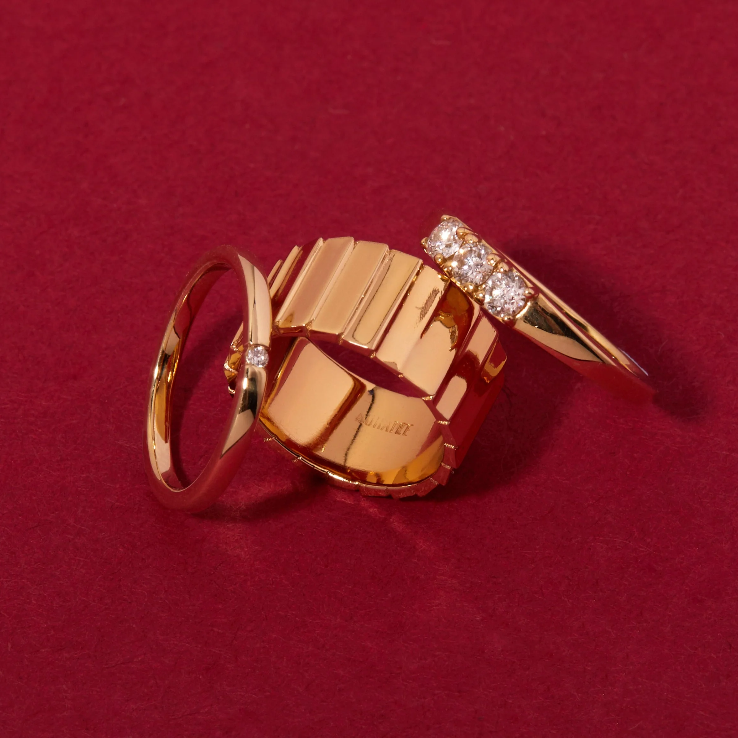 Petite Diamond Tension Ring - Image 9