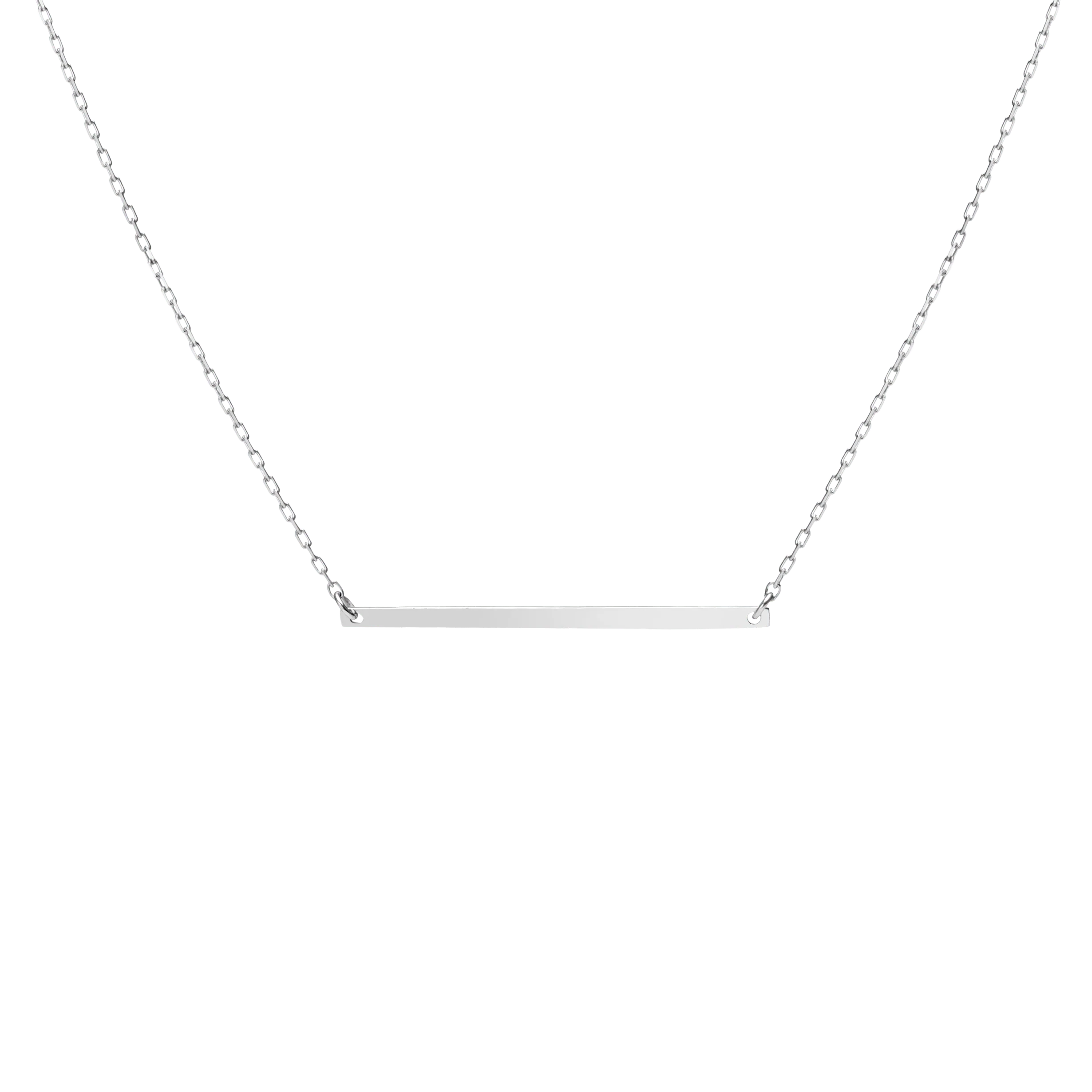 Gold Bar Necklace - Image 3
