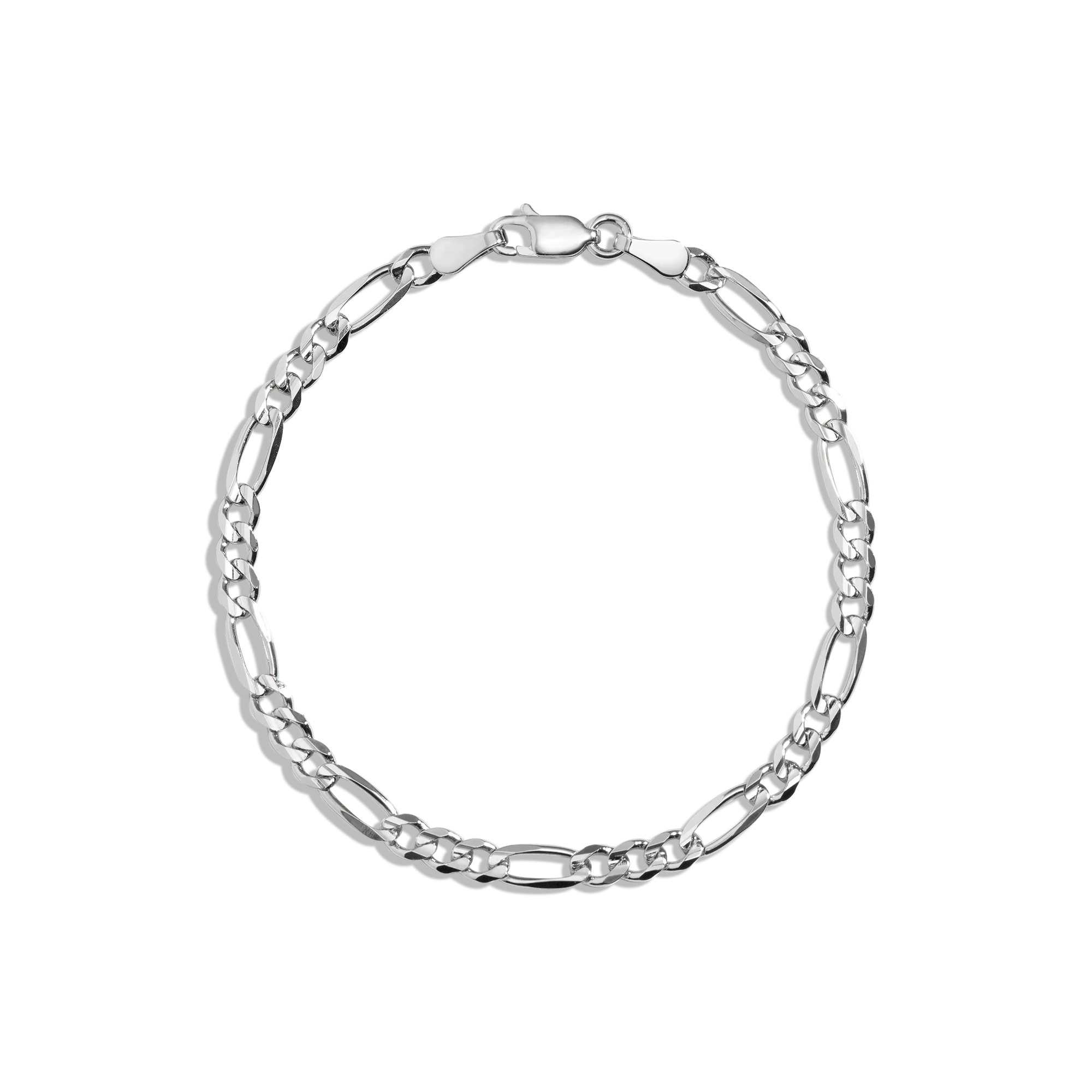 Large Gold Figaro Chain Anklet - Image 6