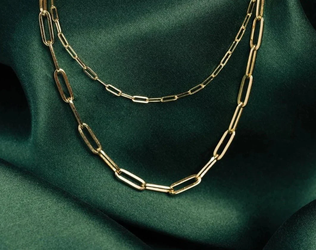 Large Paperclip Chain Necklace - Image 10