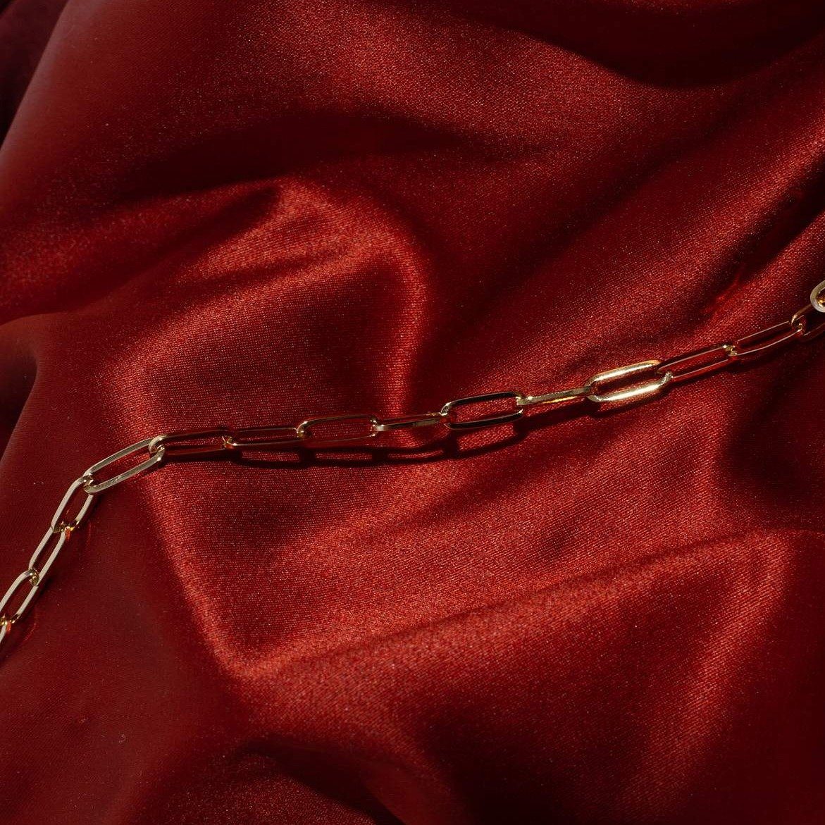 Large Paperclip Chain Necklace - Image 11