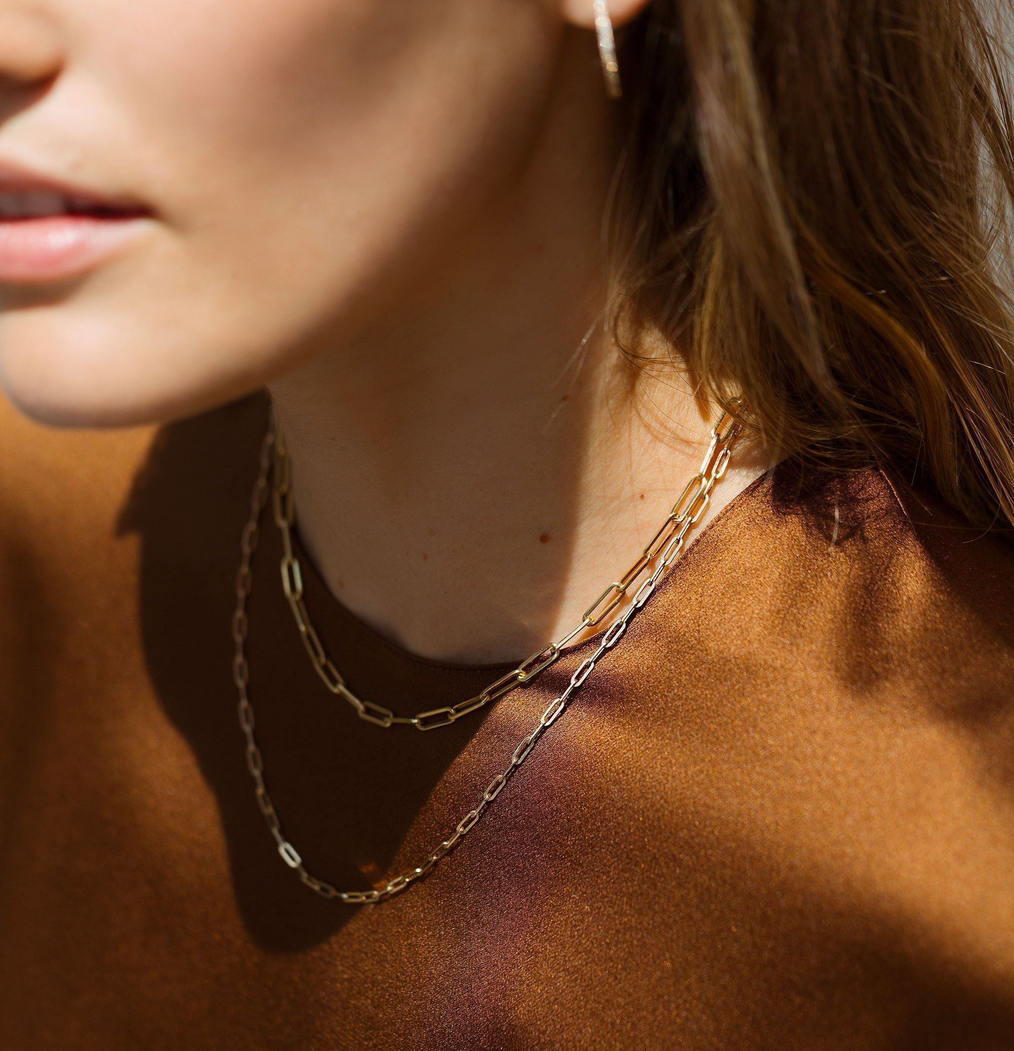 Large Paperclip Chain Necklace - Image 18