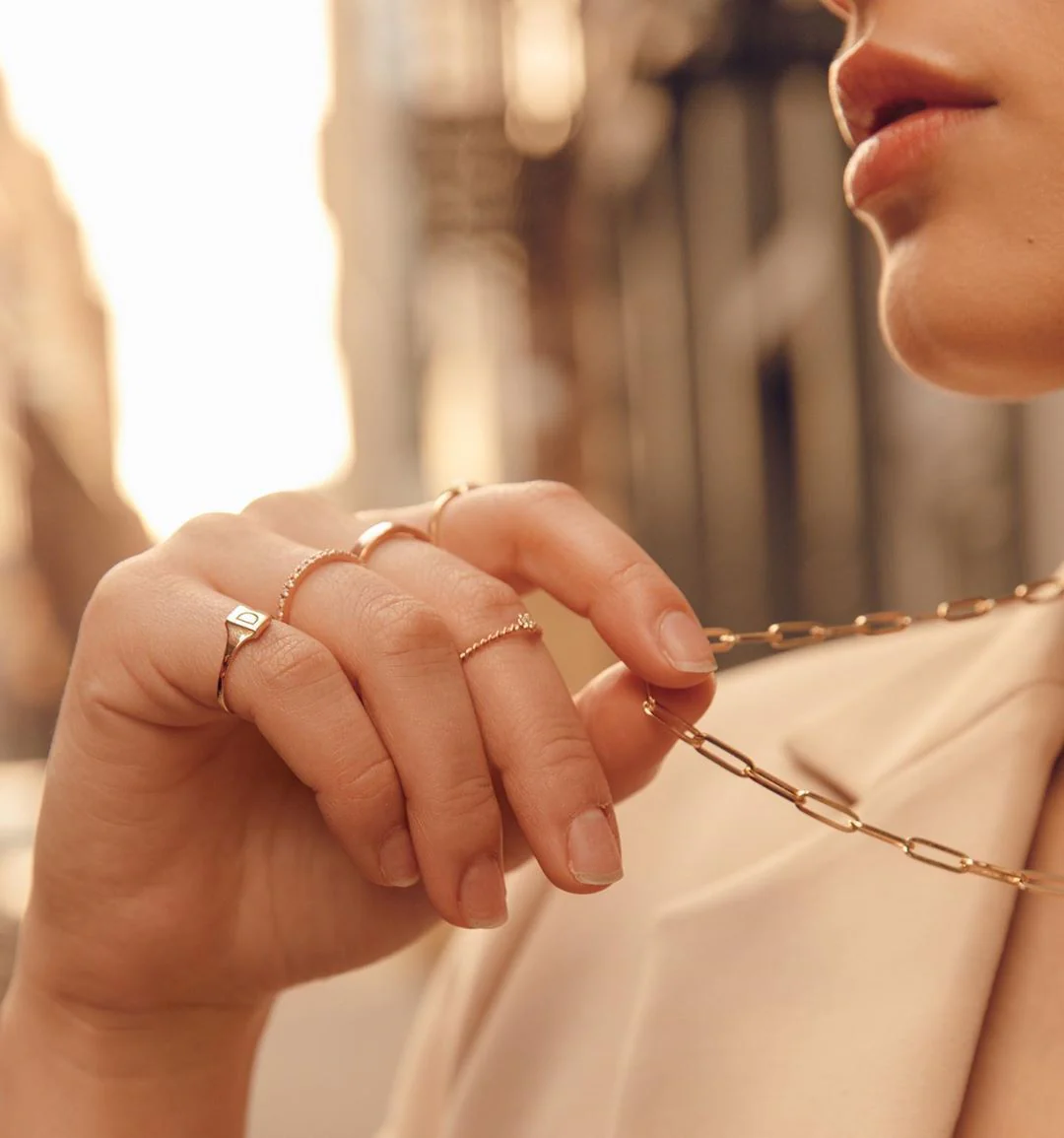 Large Paperclip Chain Necklace - Image 19