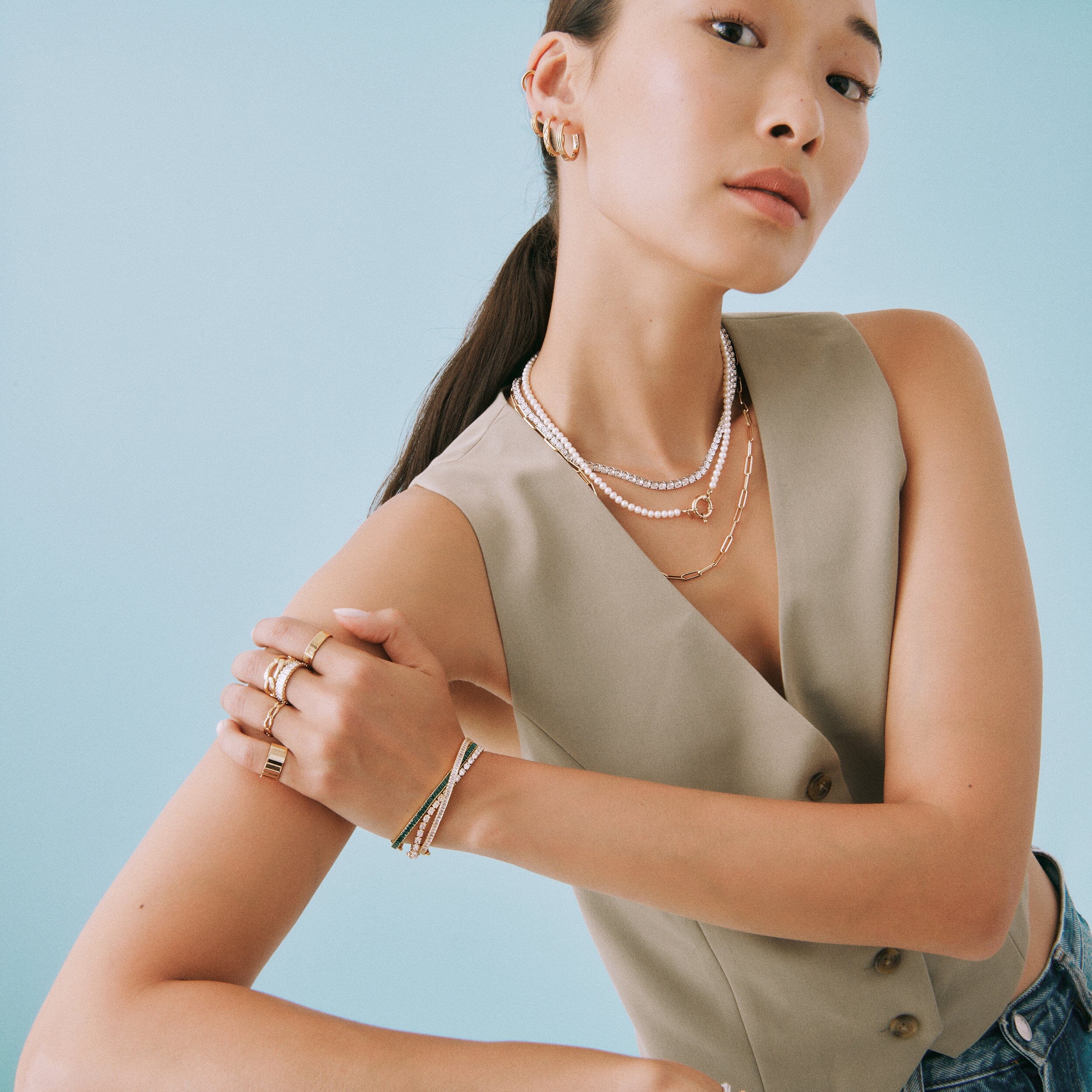 Large Paperclip Chain Necklace - Image 22