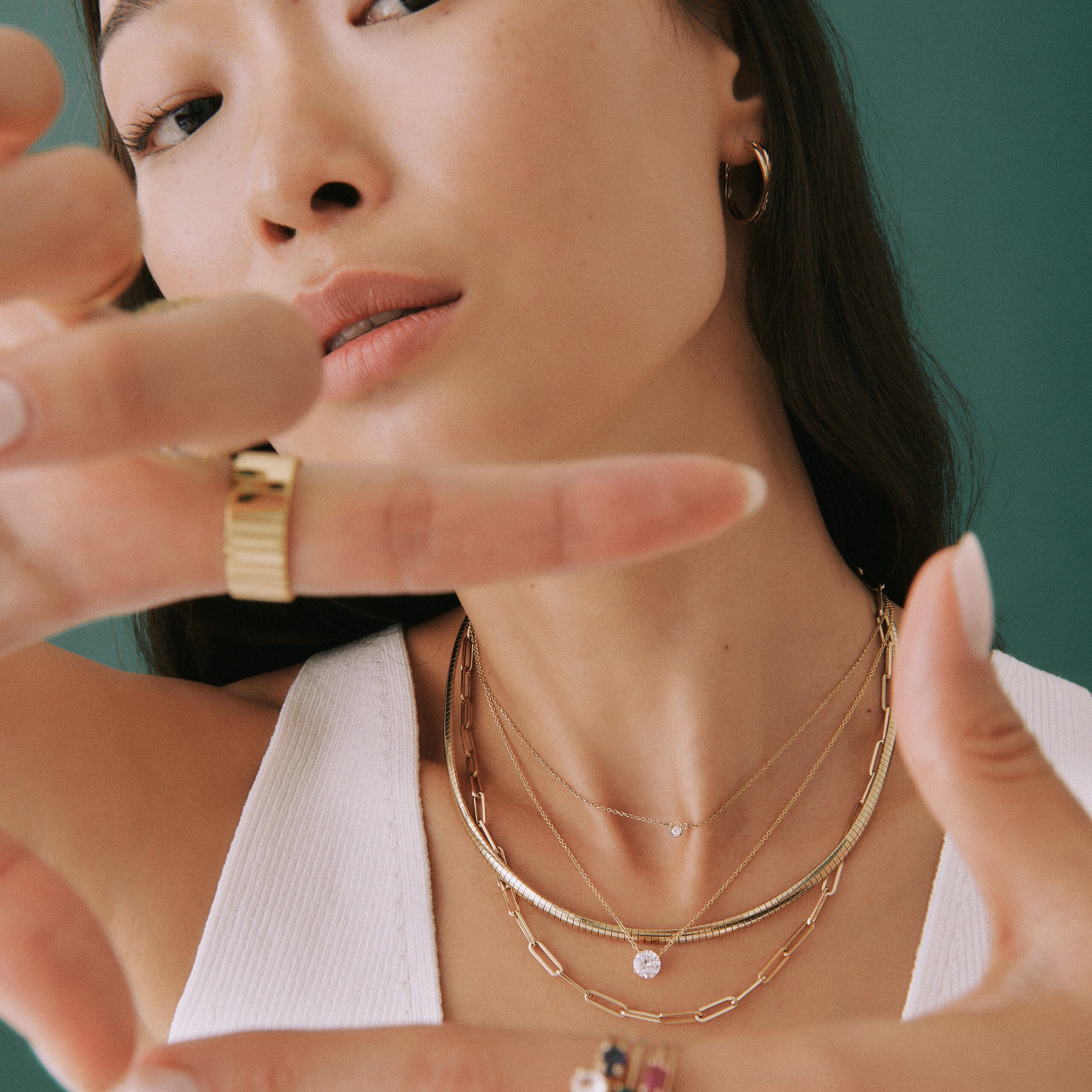 Large Paperclip Chain Necklace - Image 24